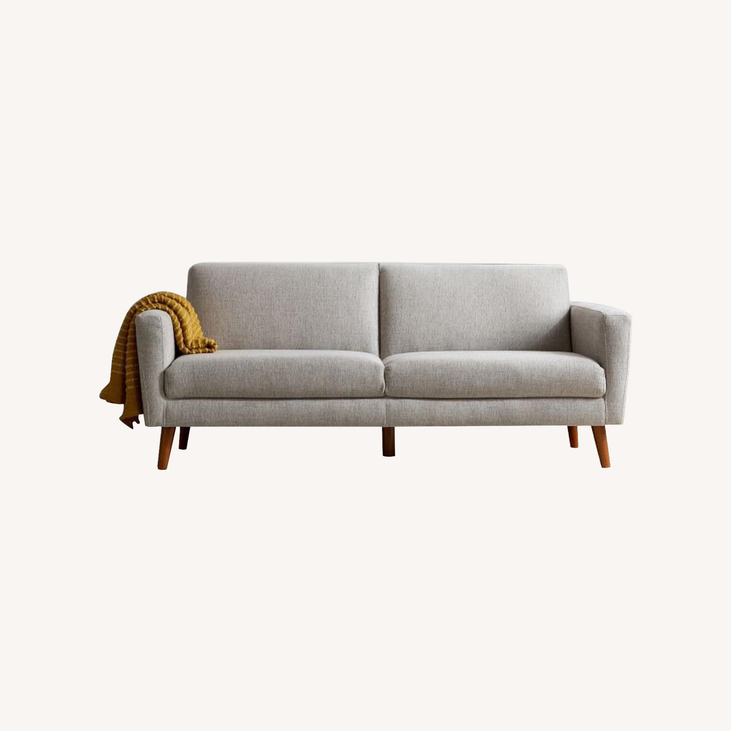 West Elm Oliver Sofa (Twill/Dove) - image-0