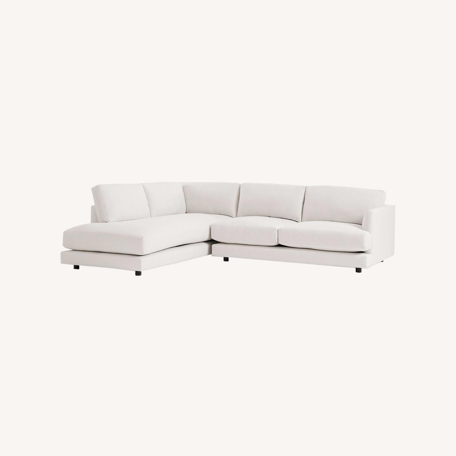 West Elm White Haven Sectional - image-0