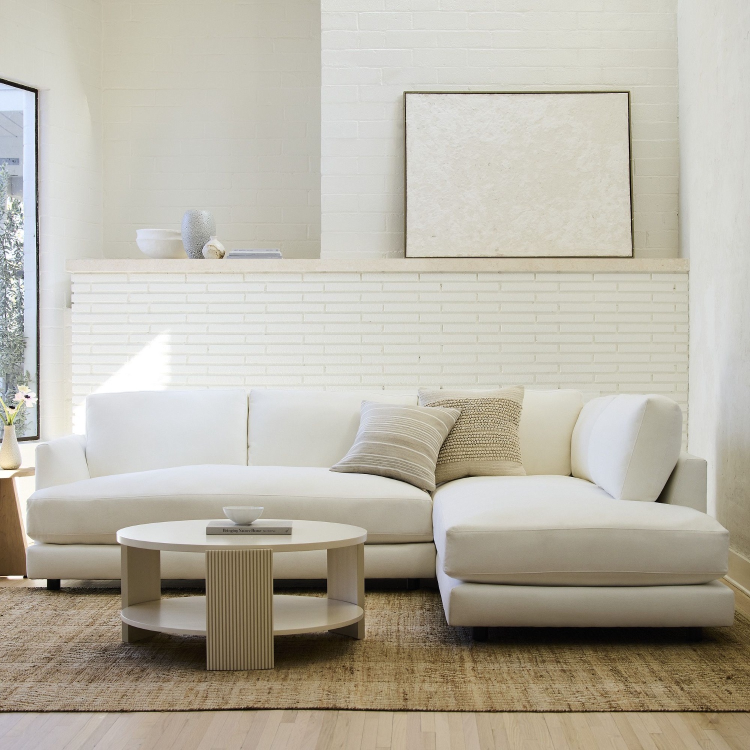 West Elm White Haven Sectional - image-4