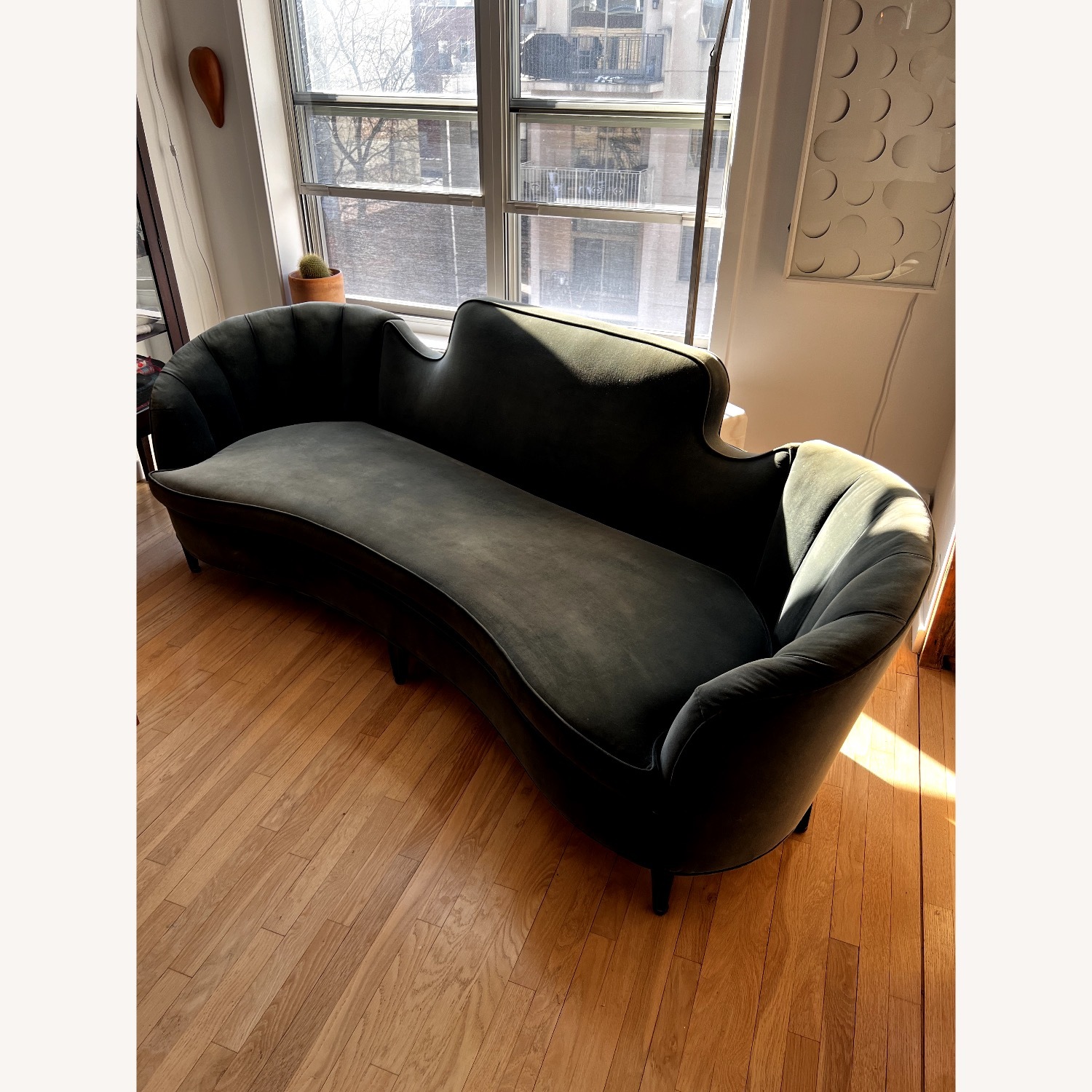 Vintage French Mid Century Modern Sofa - image-1