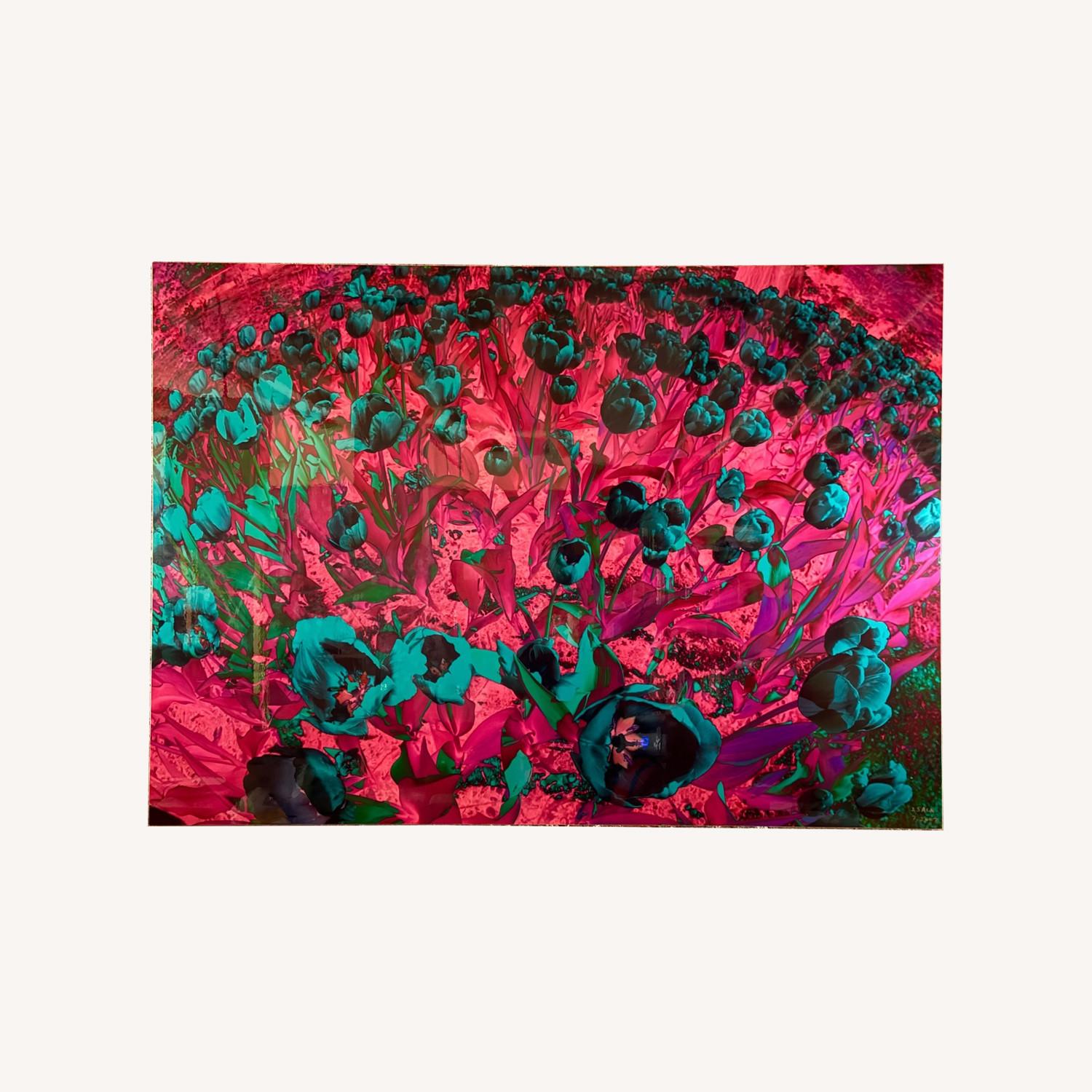 Pair of Large Isack Kousnsky Photos on Aluminum - image-0