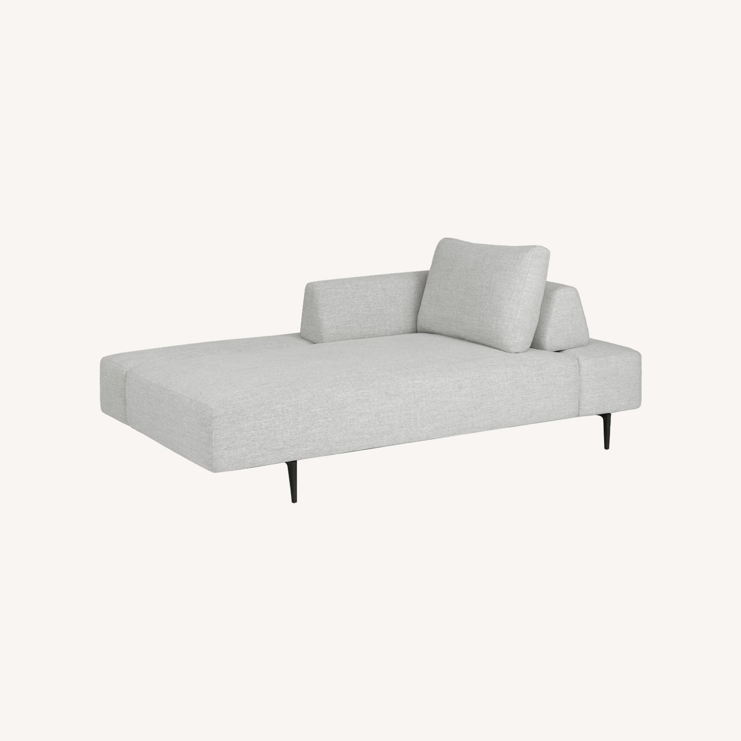Article Divan Mist Gray Right Chaise Lounge - image-0