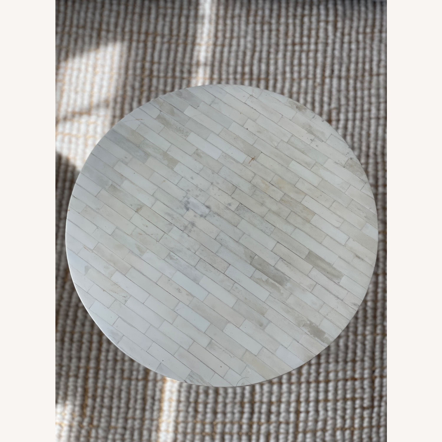 West Elm Bone Inlay Side Table - image-2