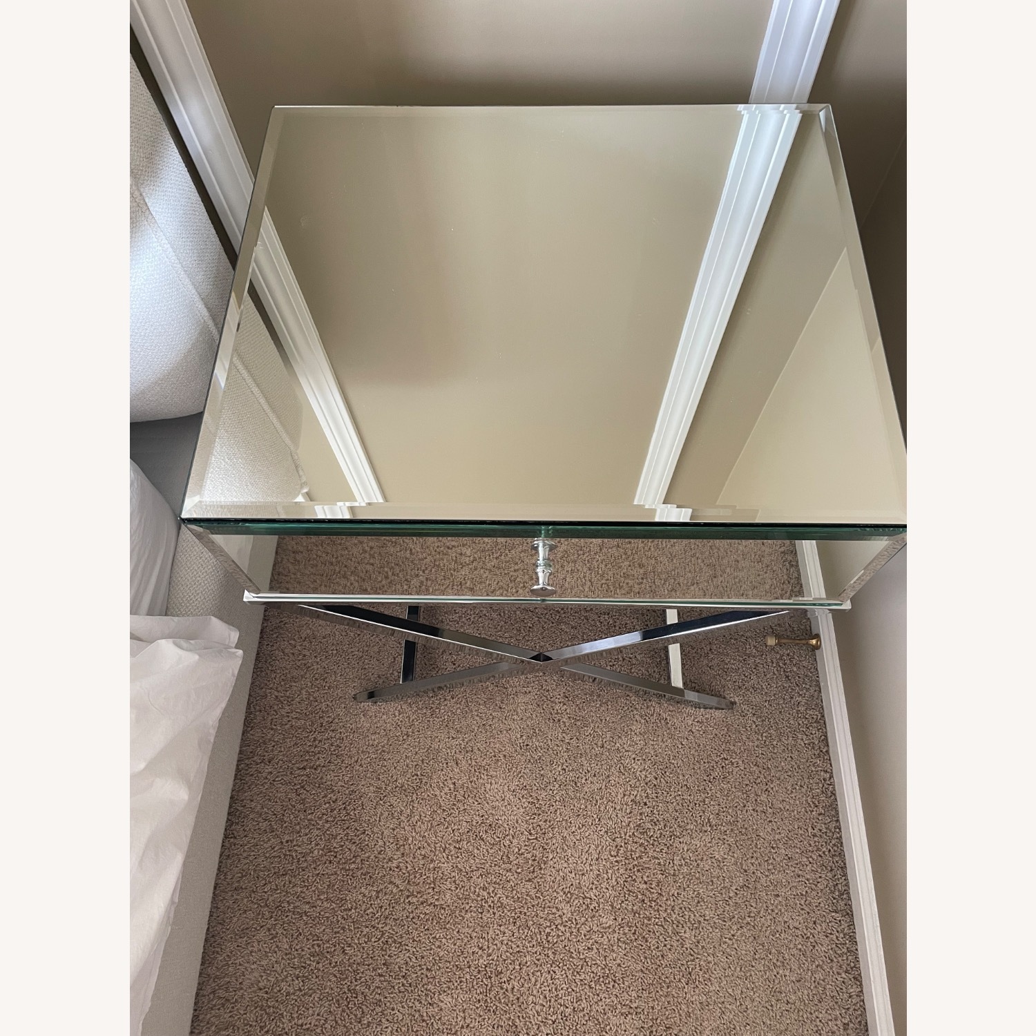 Wayfair Mirrored Nightstands Set of 2 - image-2