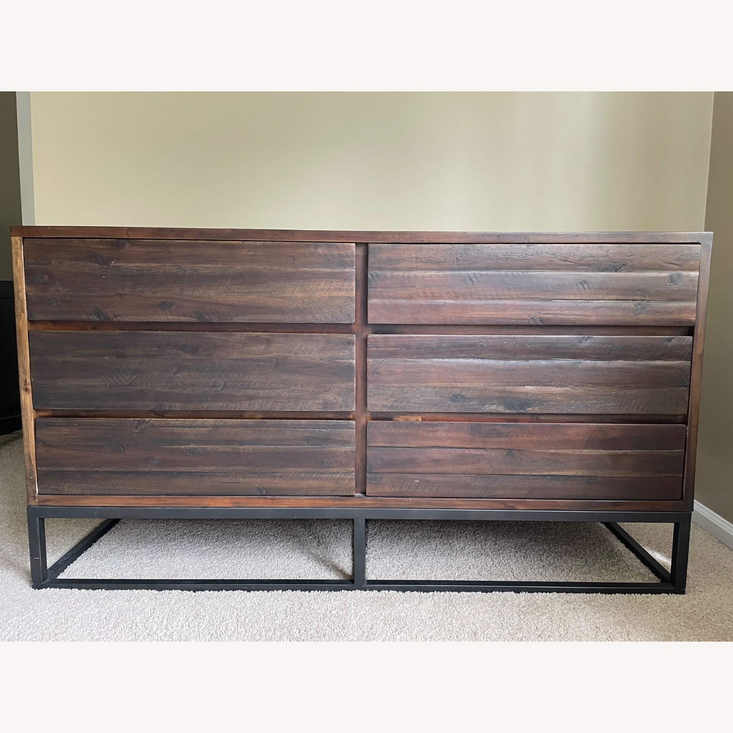 West Elm Logan Industrial 6-Drawer Dresser - image-1