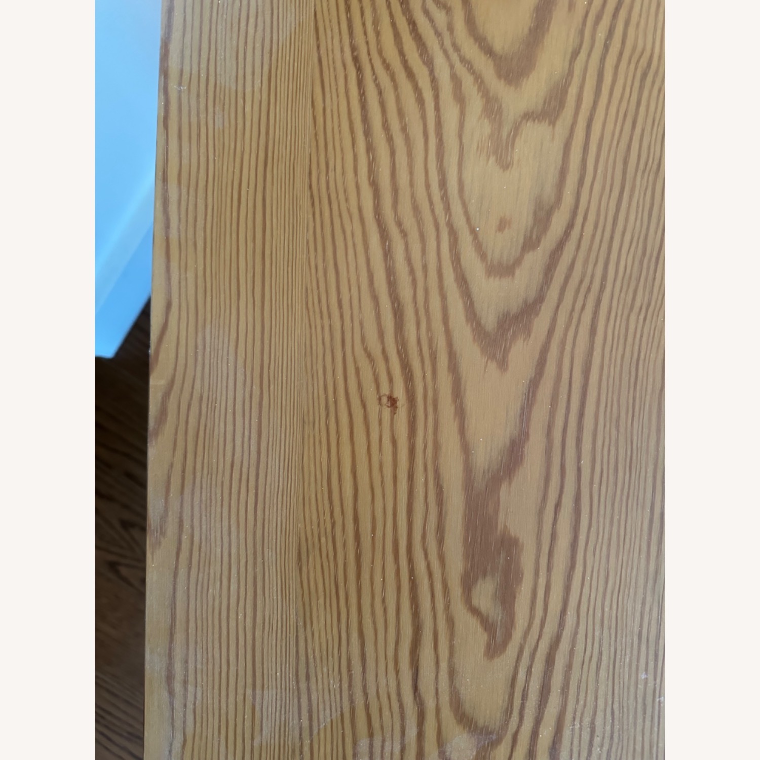 Vintage Mid Century Wheeled Side Table Nightstand - image-4