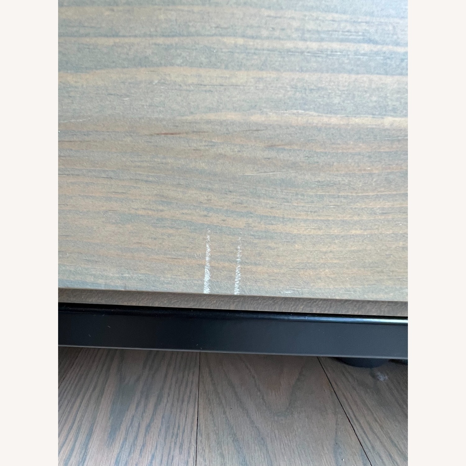 Modern Iron and Wood Media Console/Credenza - image-8