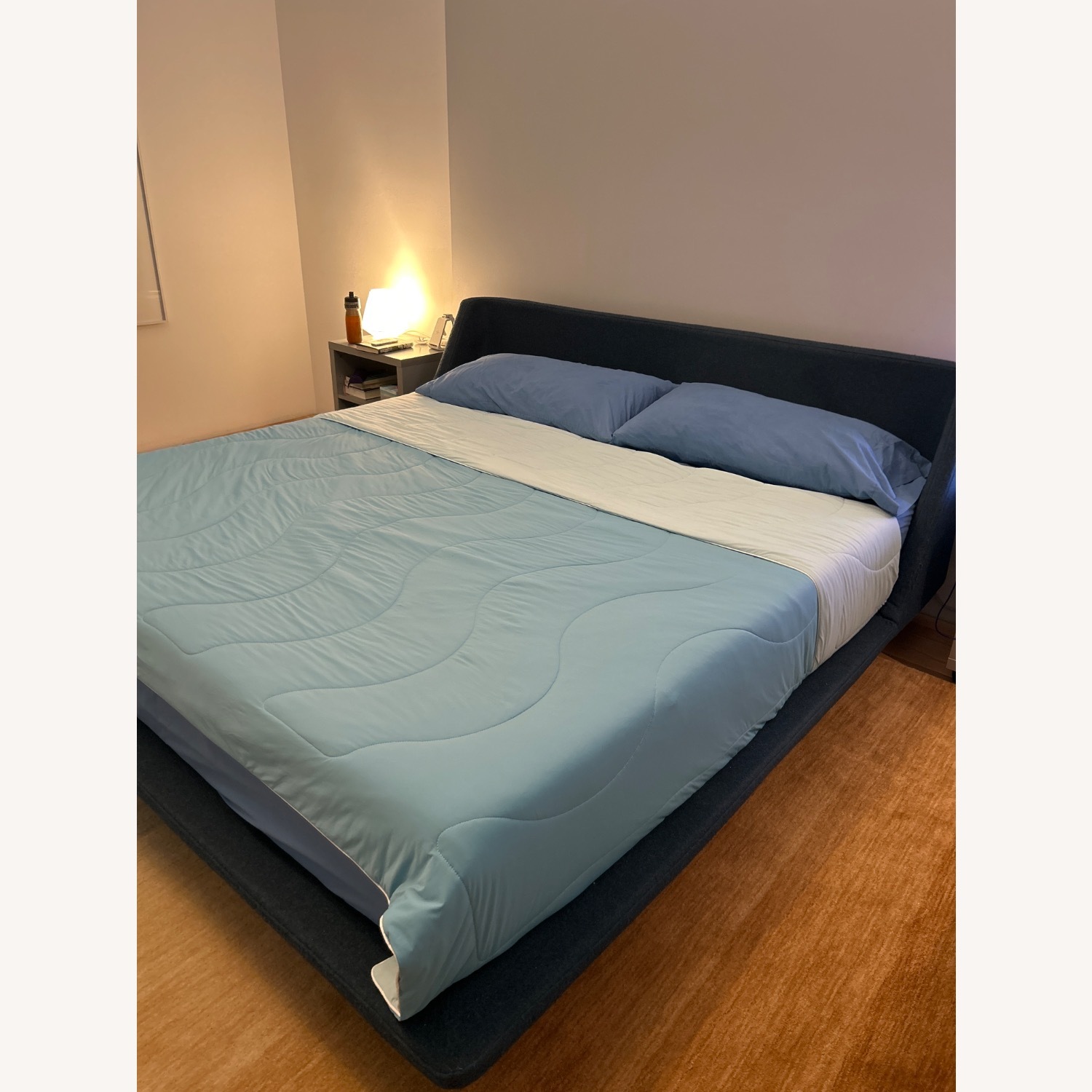 Blu Dot Nook Bed King Size Marine Blue - image-3