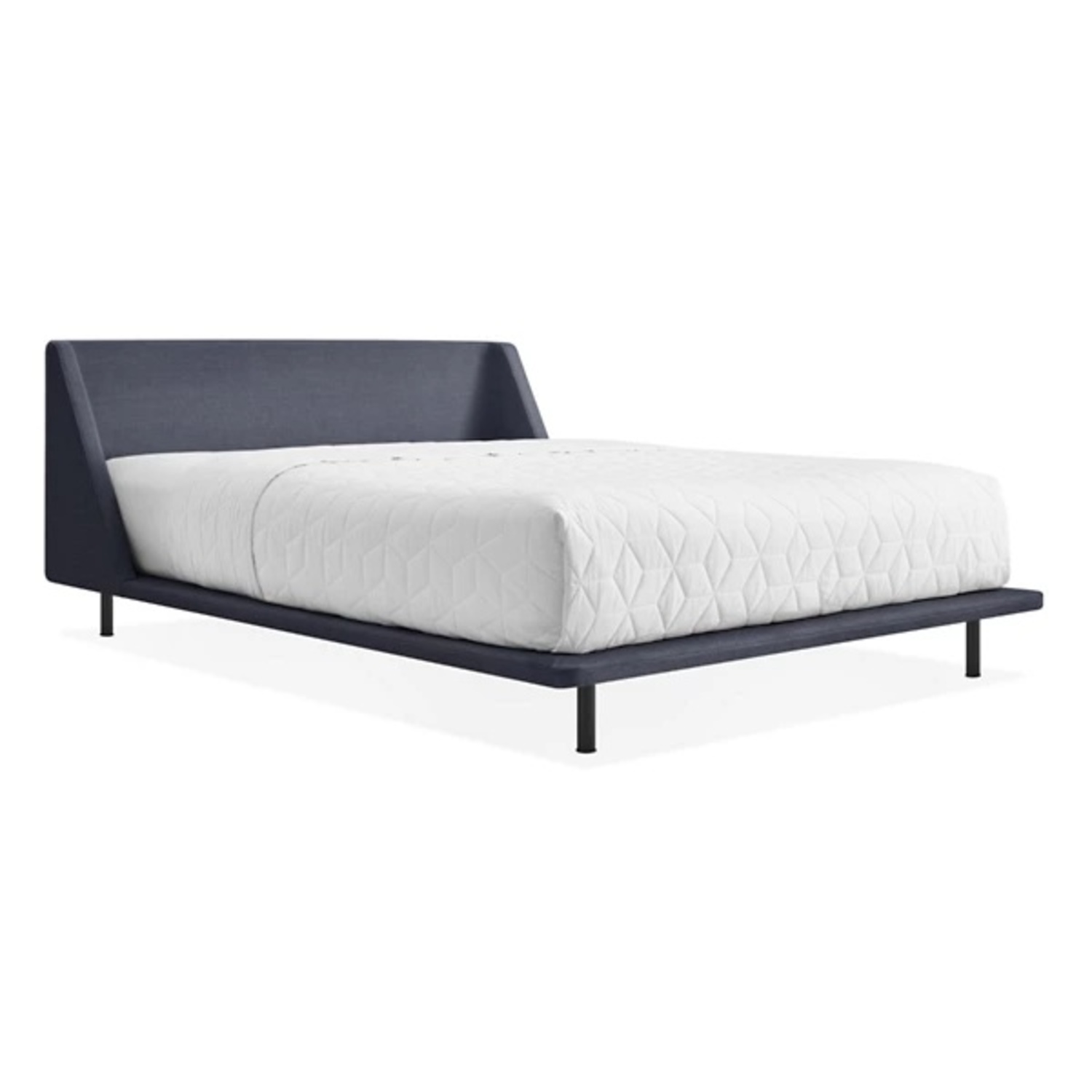 Blu Dot Nook Bed King Size Marine Blue - image-6