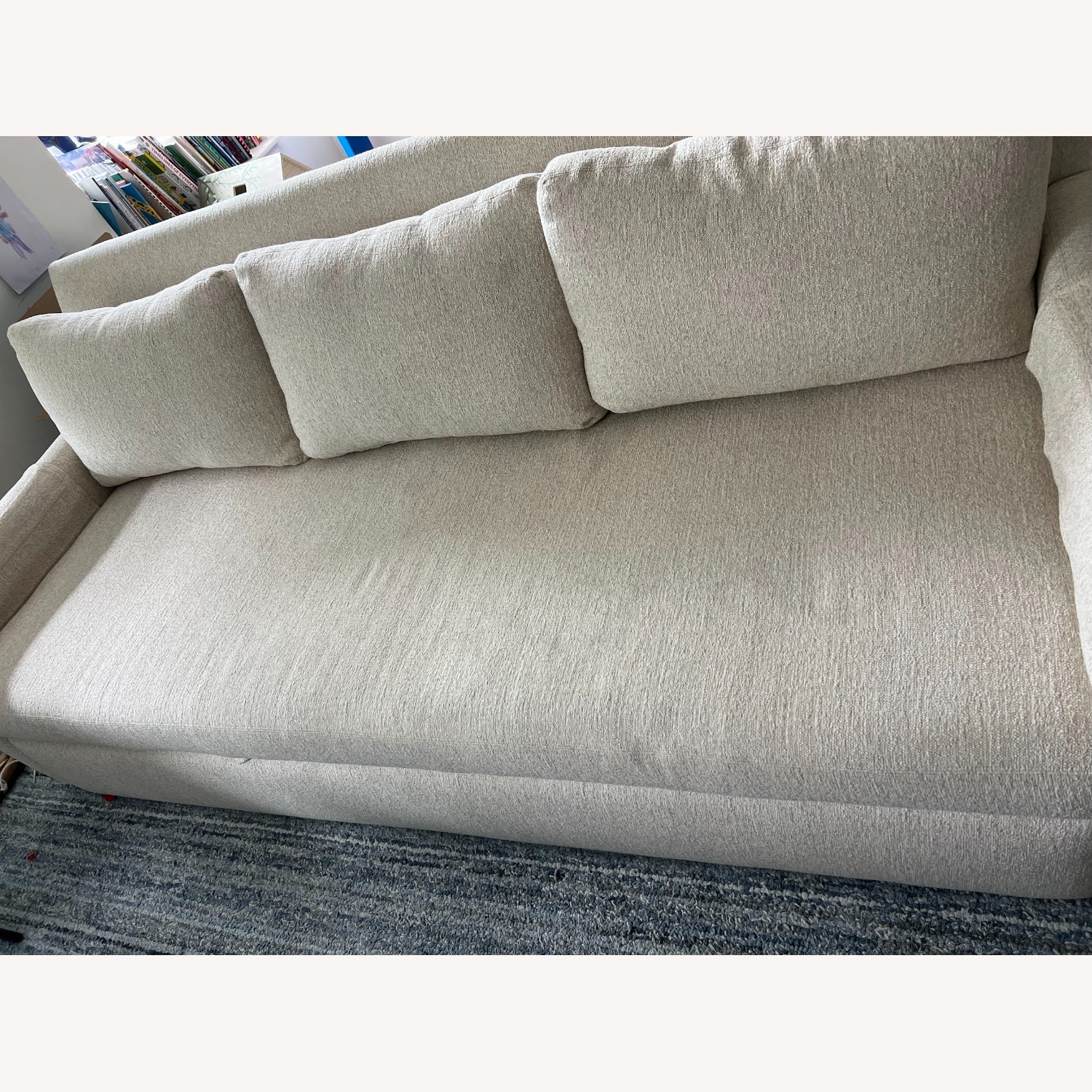 Lee Industries Convertible Queen Sleeper Sofa - image-4