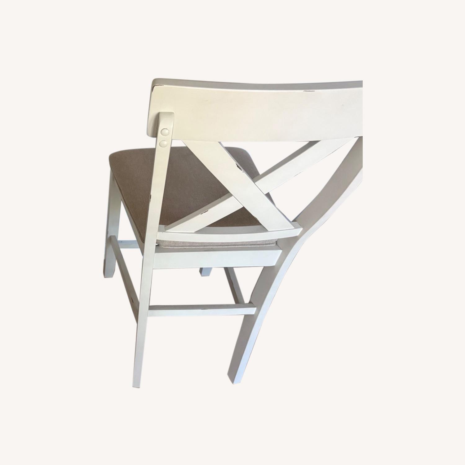 Off White Counter Height Stool - image-0