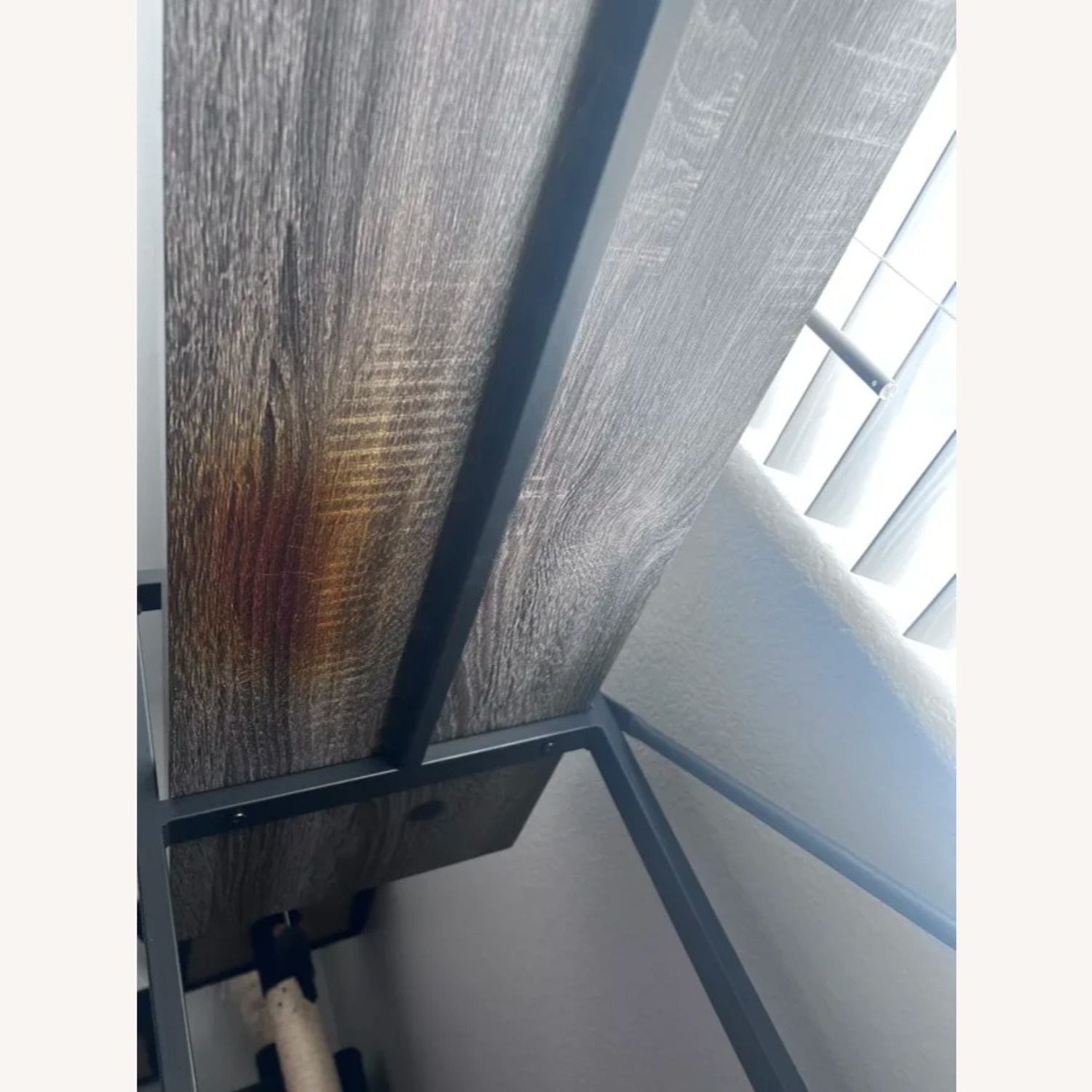 HSH 4-Shelf Vintage Industrial Bookshelf - image-3