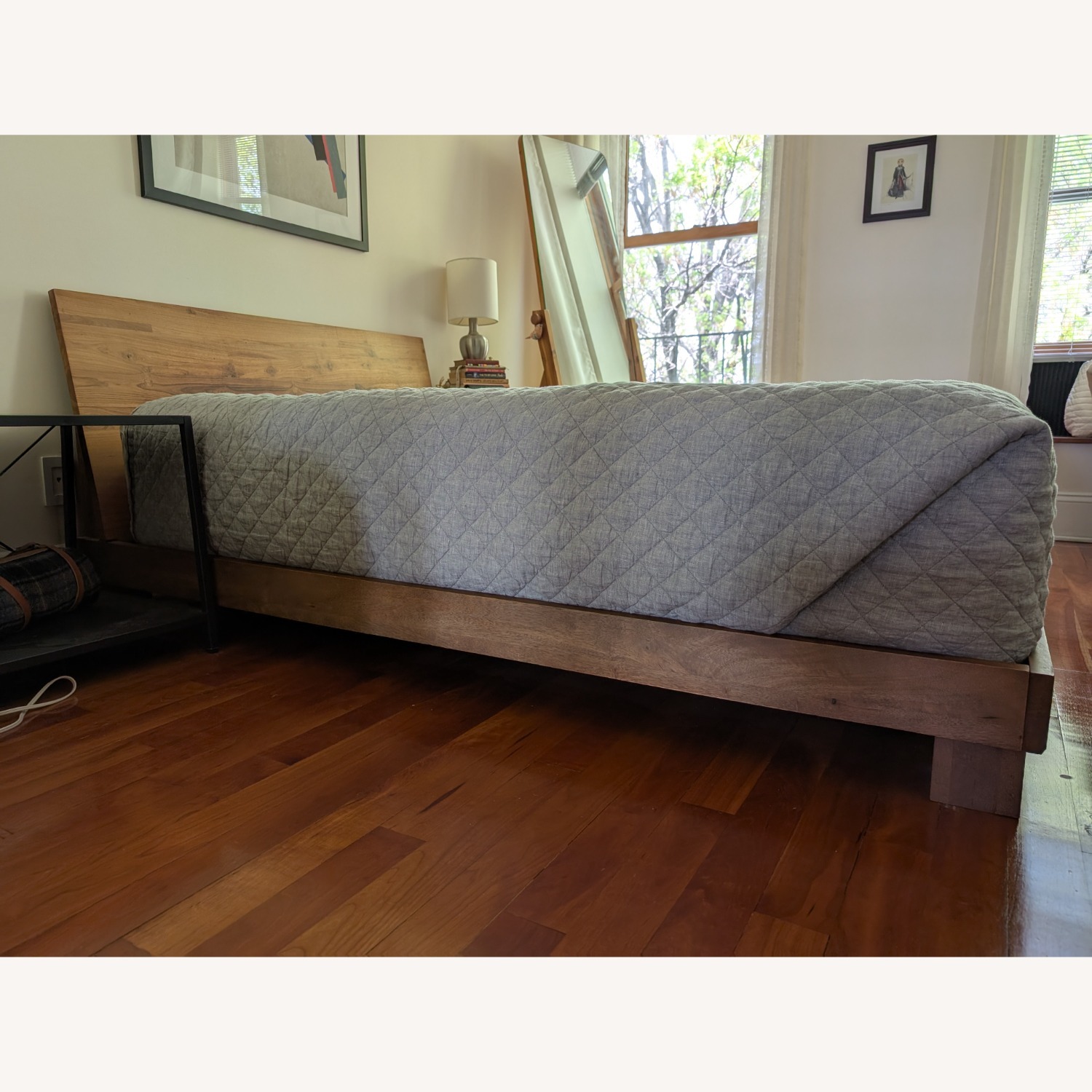 CB2 Dondra Solid Wood Platform Bed - image-6