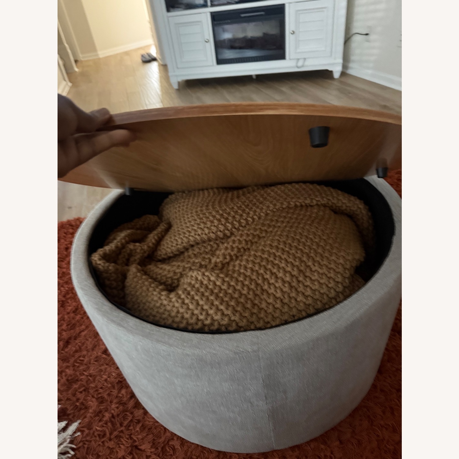 CISCO Brothers Ottoman Storage - image-2