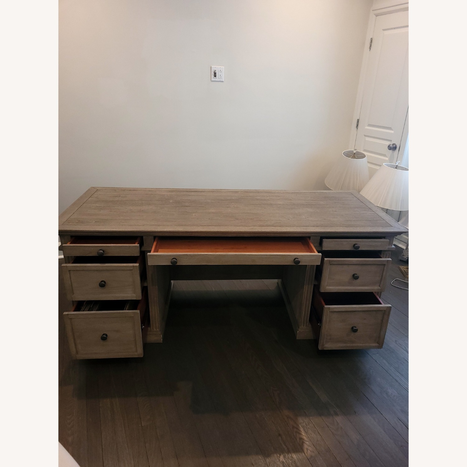 Pottery Barn Livingston Executive Desk - image-5