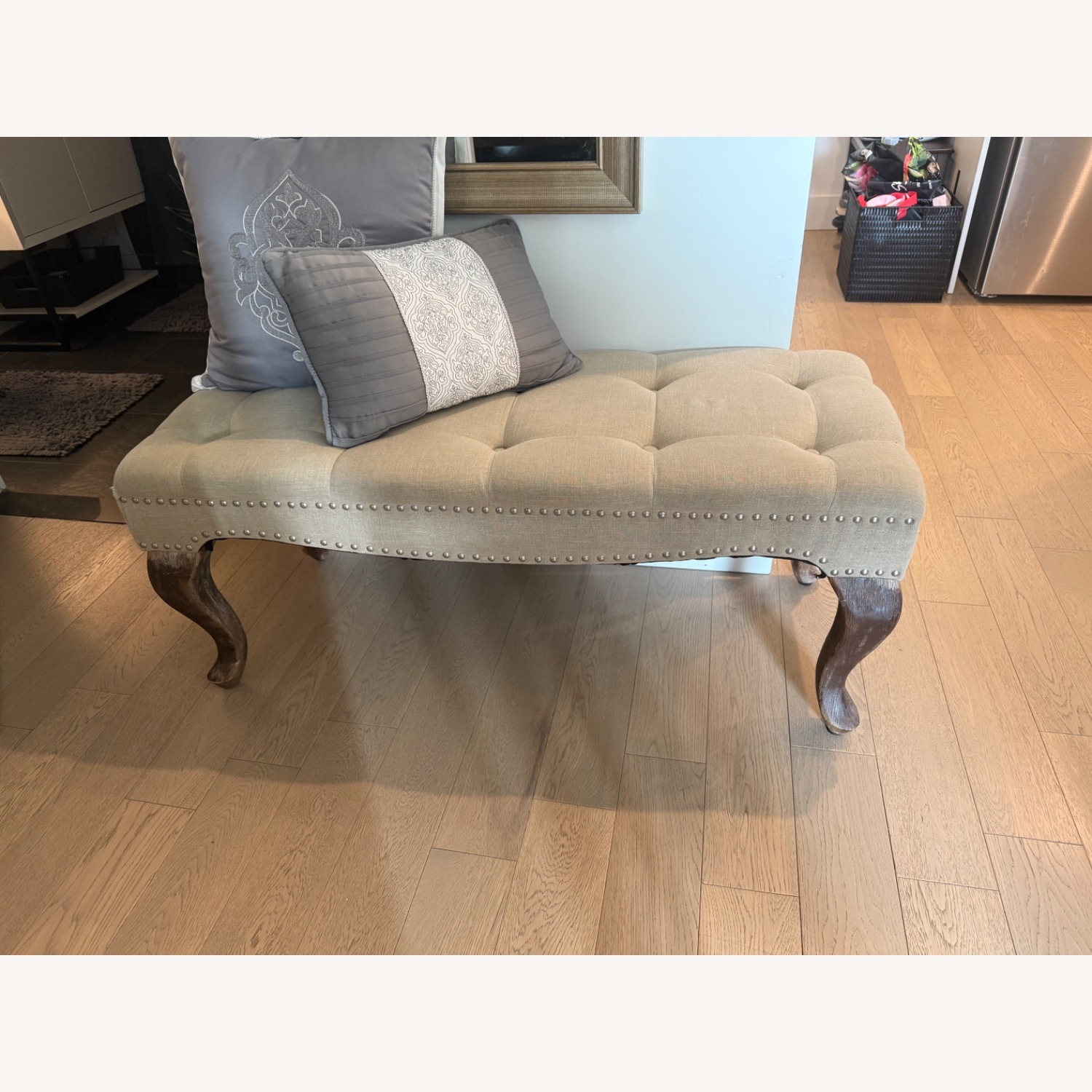 Linon Home Décor Merri Cabriolet Bench - image-4