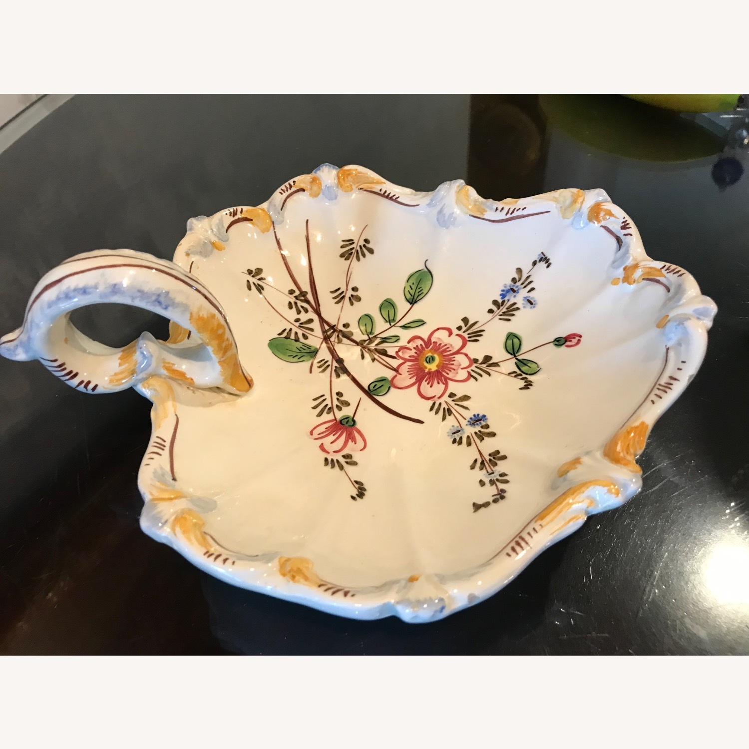 Vintage Italian Hand Painted Ceramic Candy Bowl  - image-2