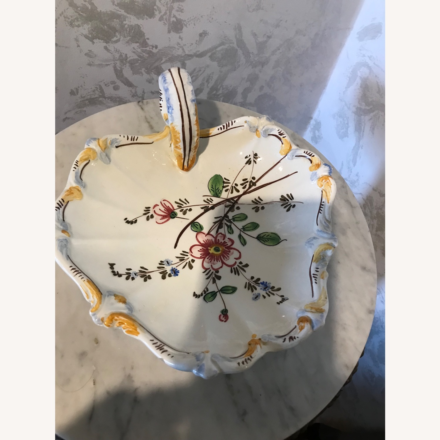 Vintage Italian Hand Painted Ceramic Candy Bowl  - image-14