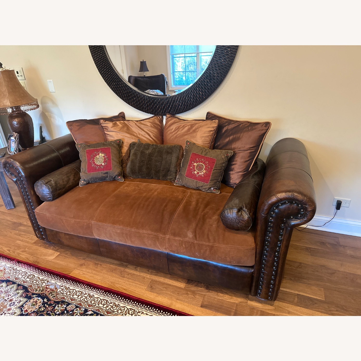 Sofa Leather and Suede - image-2