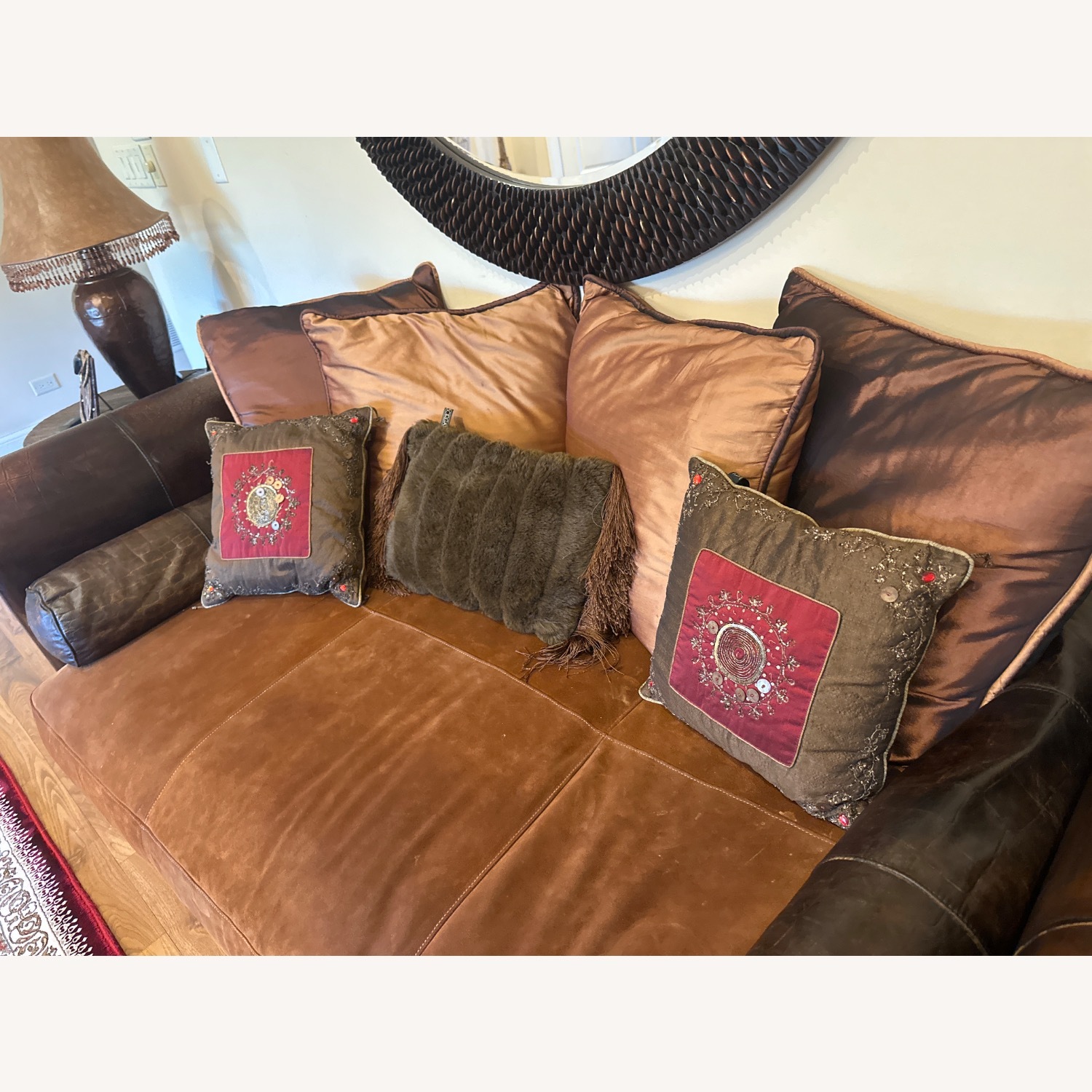 Sofa Leather and Suede - image-6