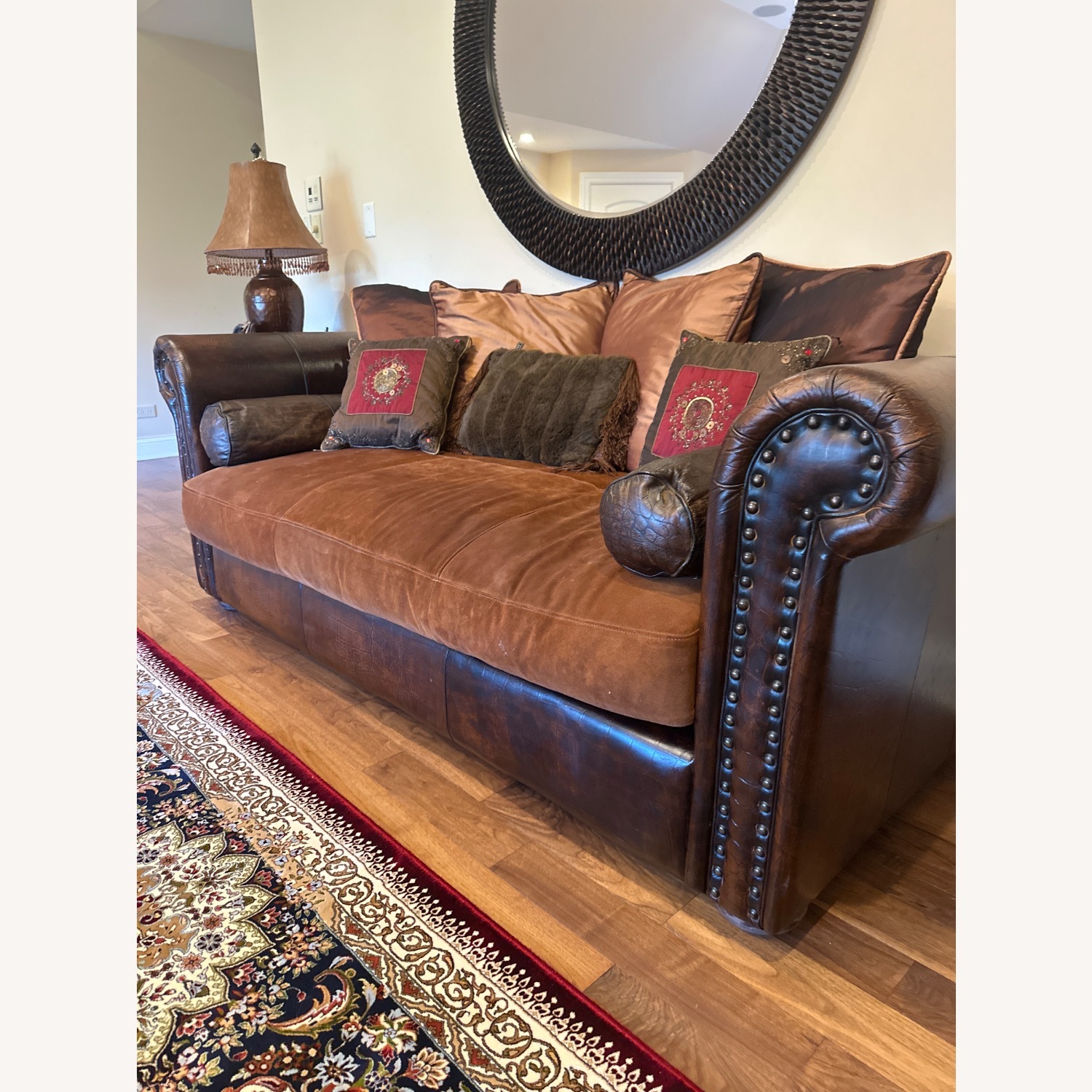 Sofa Leather and Suede - image-7