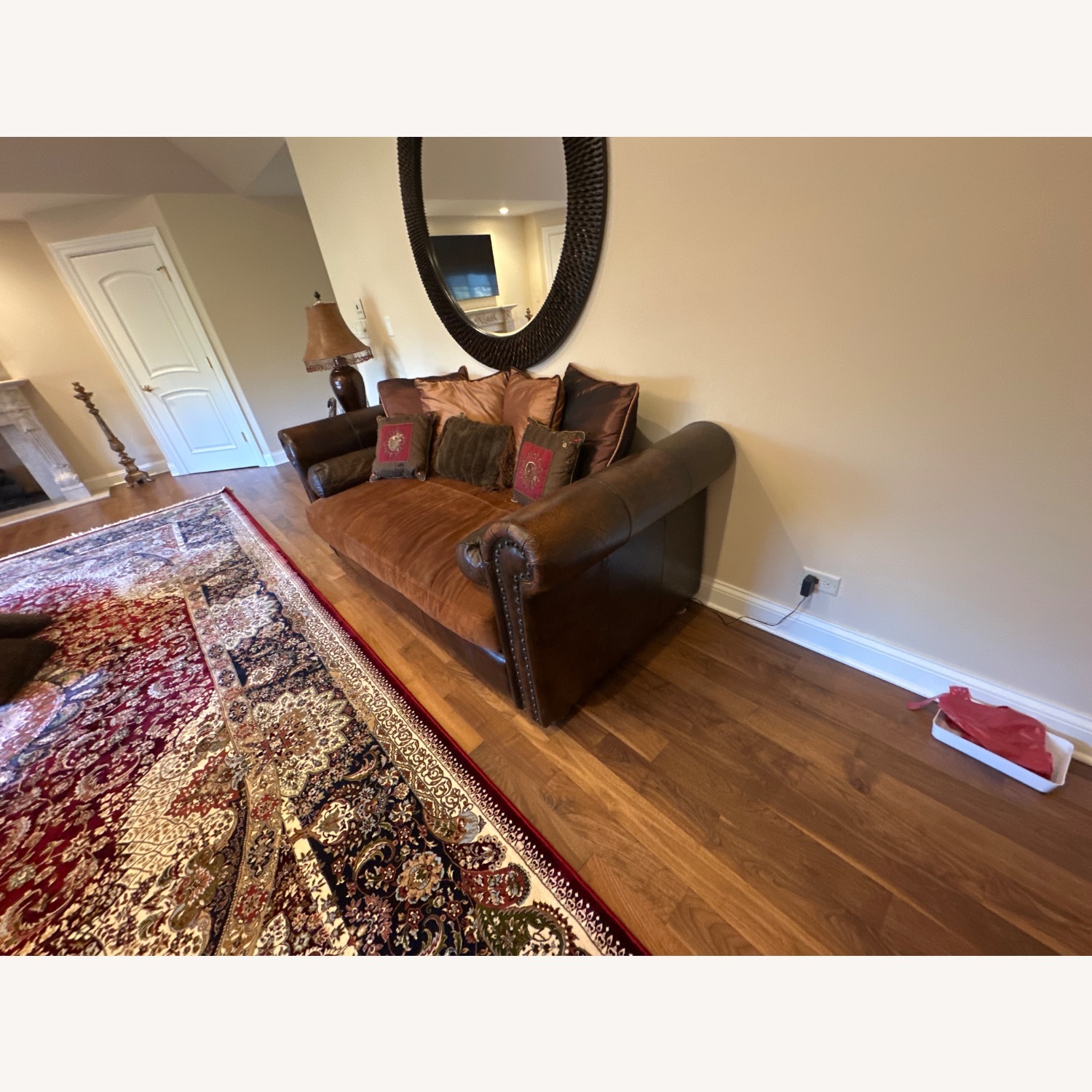 Sofa Leather and Suede - image-5