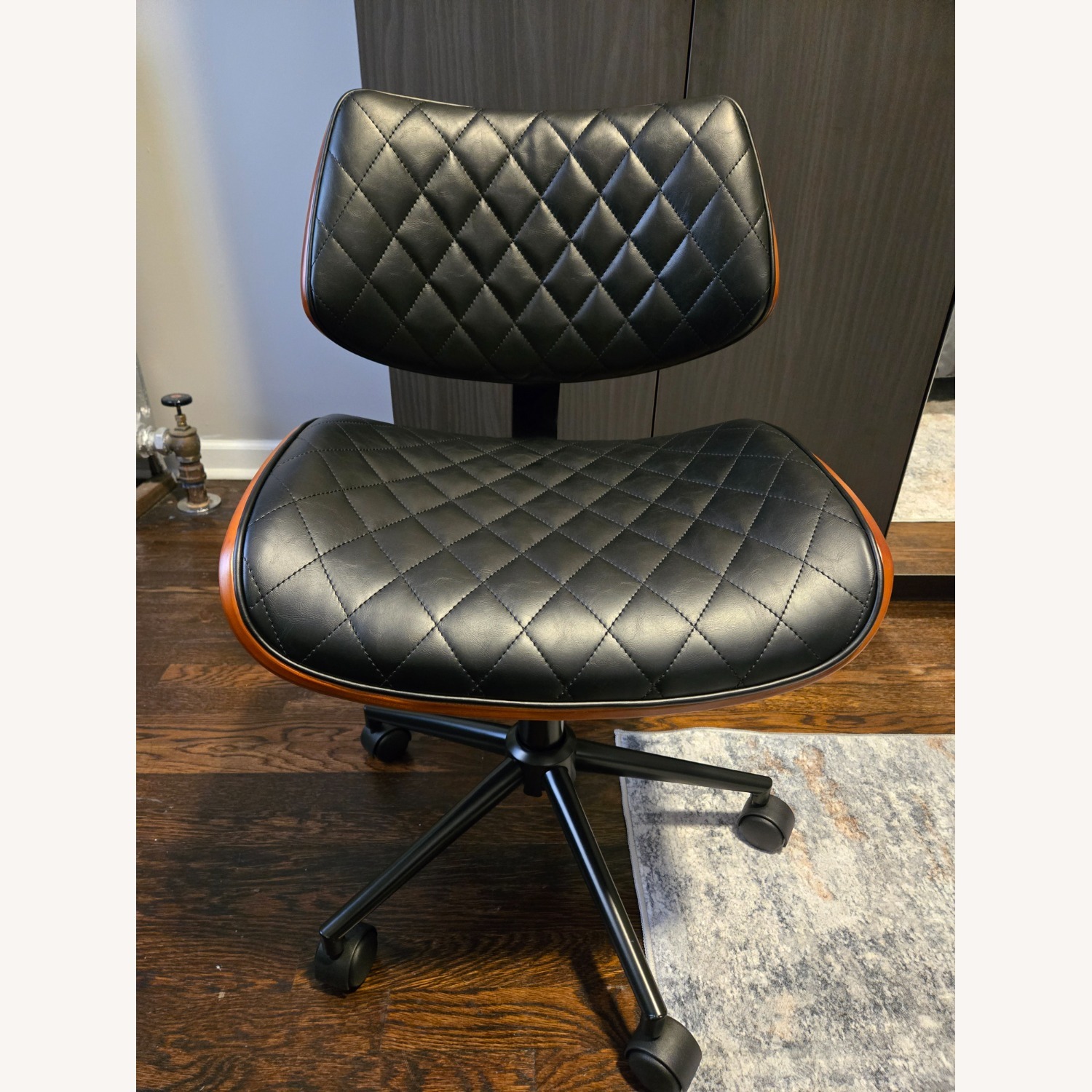 Wade Logan Flara Mid-Century Modern Office Chair - image-1