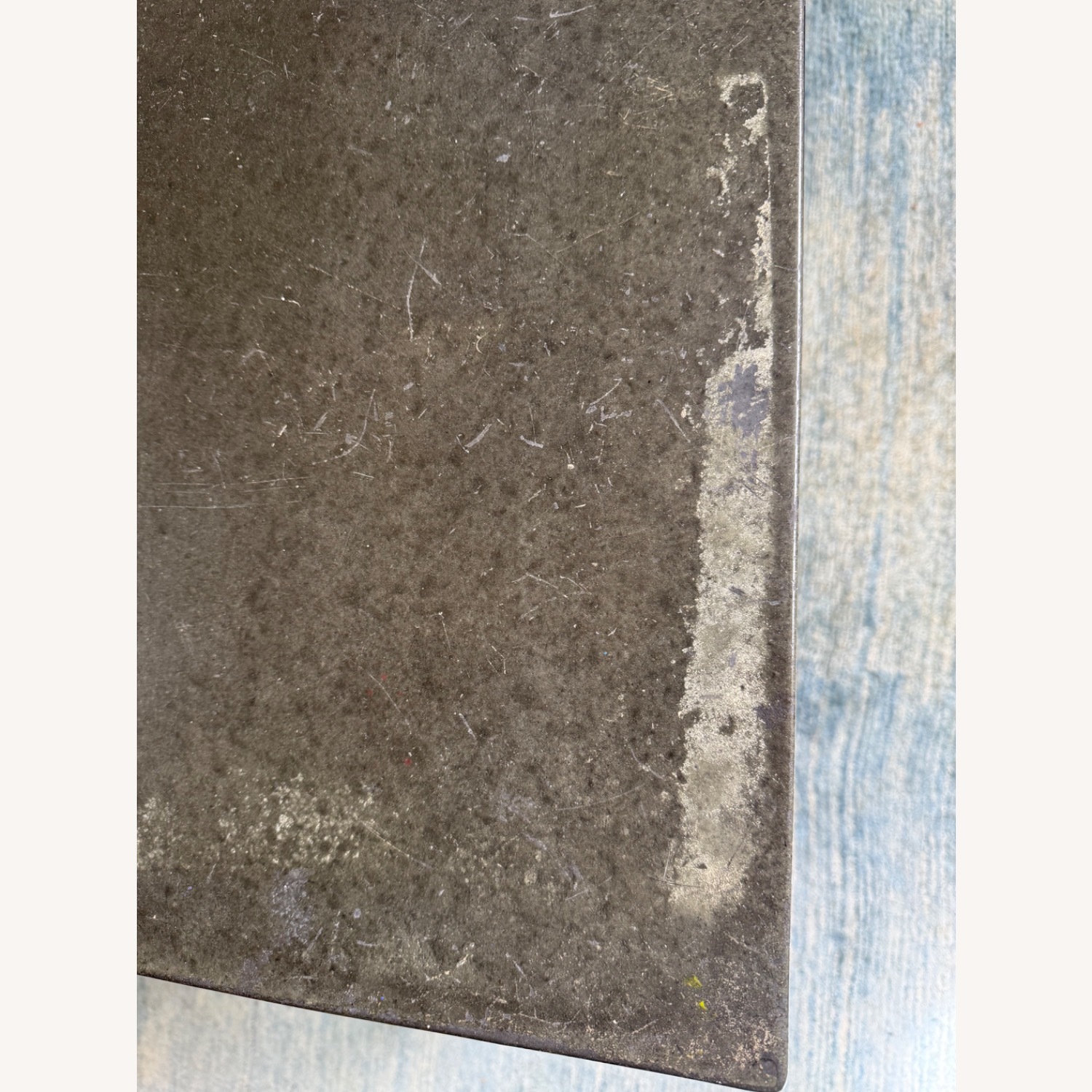 Crate & Barrel Parsons Concrete Top Coffee Table - image-8