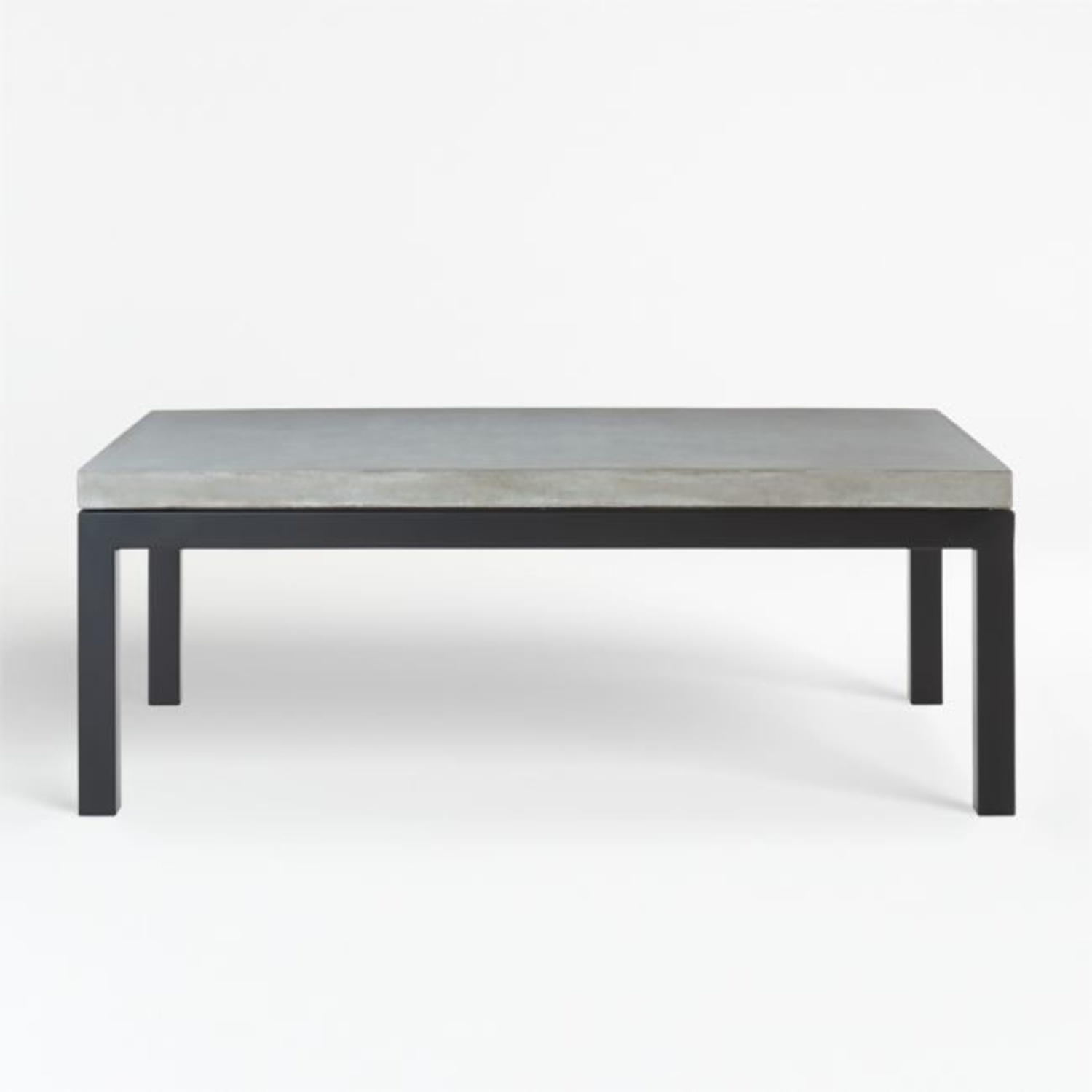 Crate & Barrel Parsons Concrete Top Coffee Table - image-11