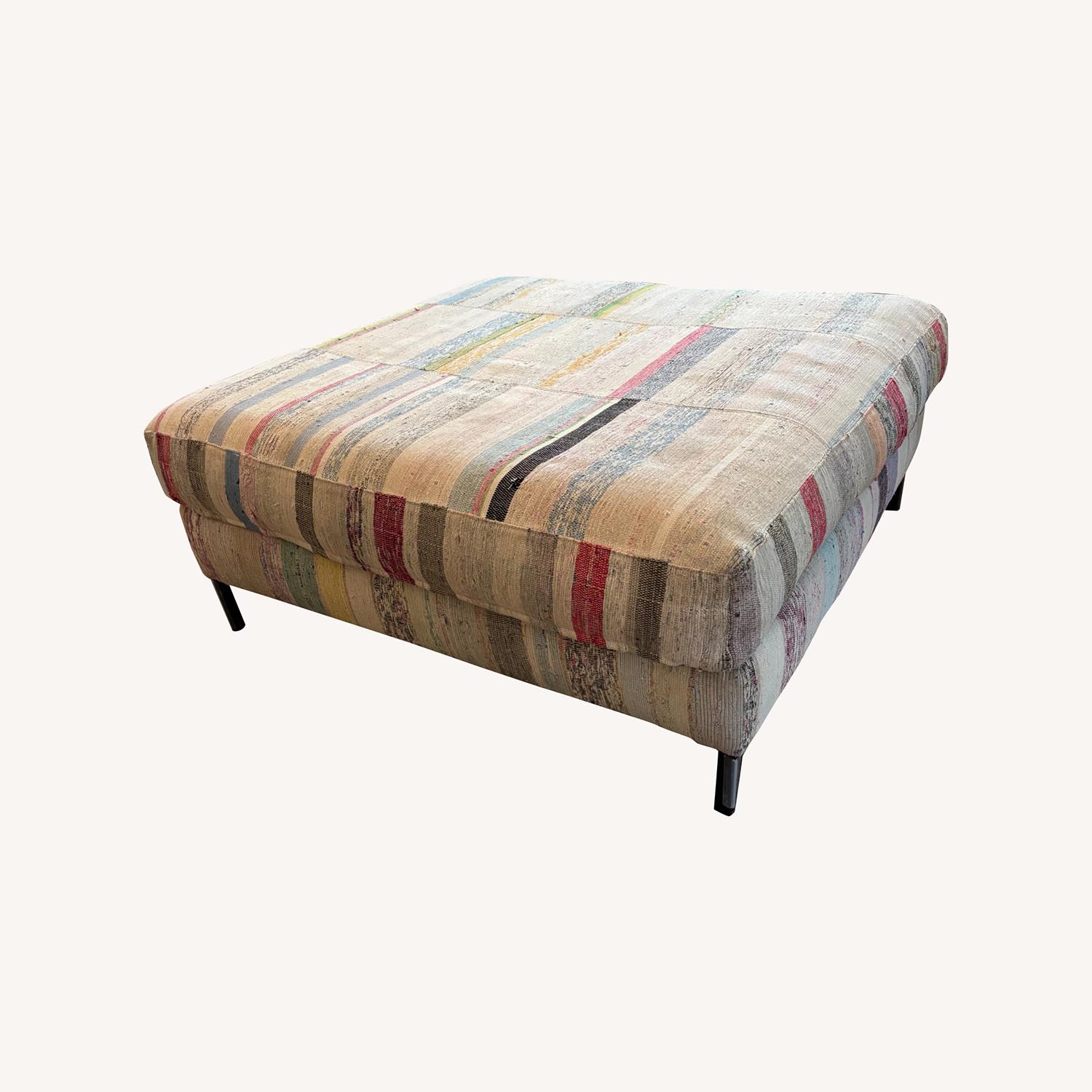 Unique Multicolor Cisco Home Ottoman - image-0