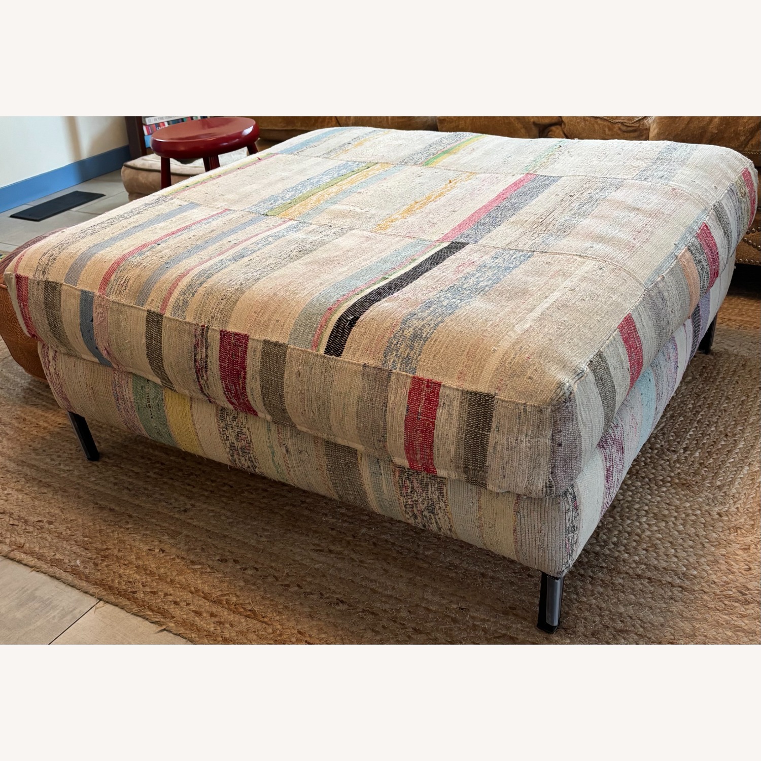 Unique Multicolor Cisco Home Ottoman - image-5