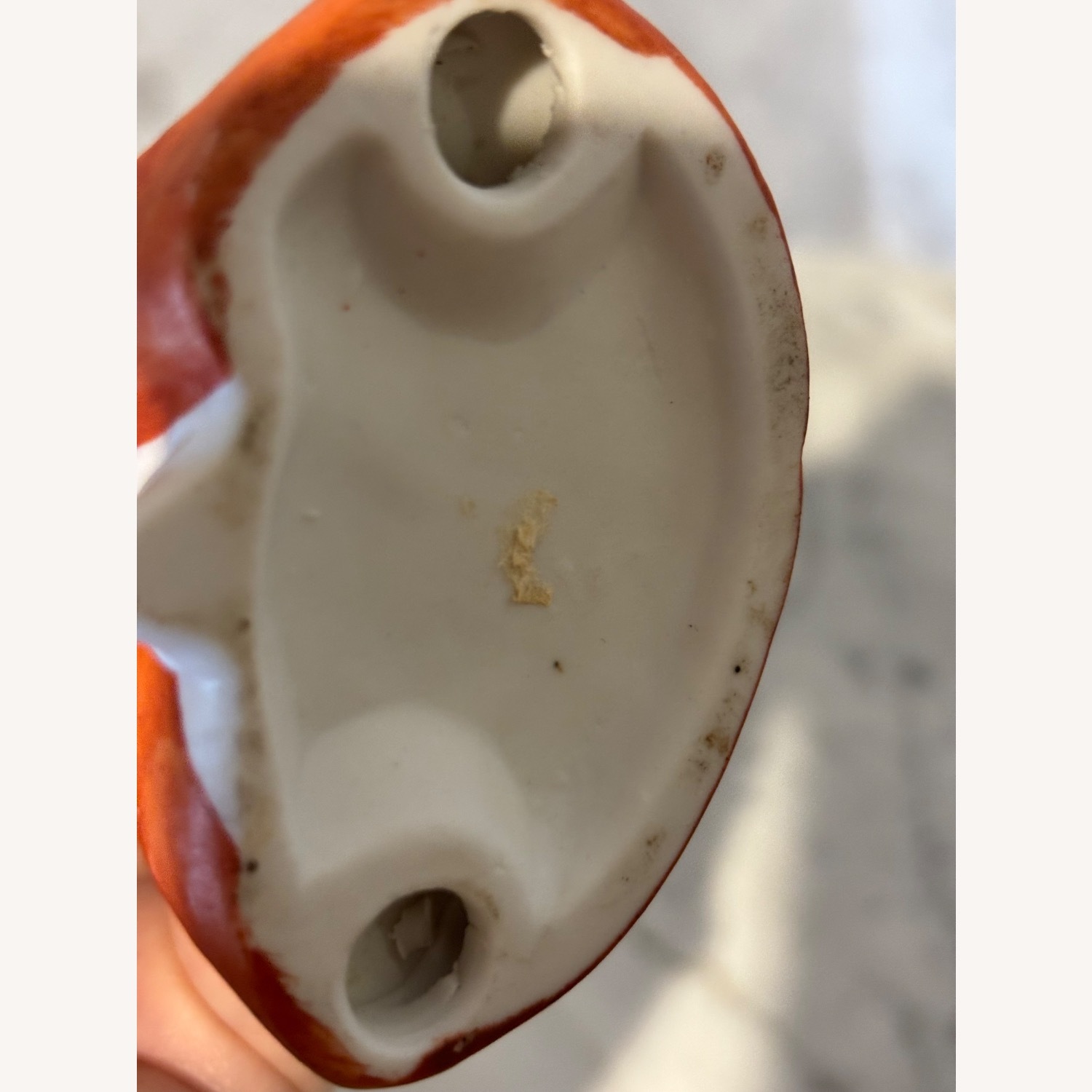 Vintage Japanese Porcelain Geisha Figurine W Drum - image-9