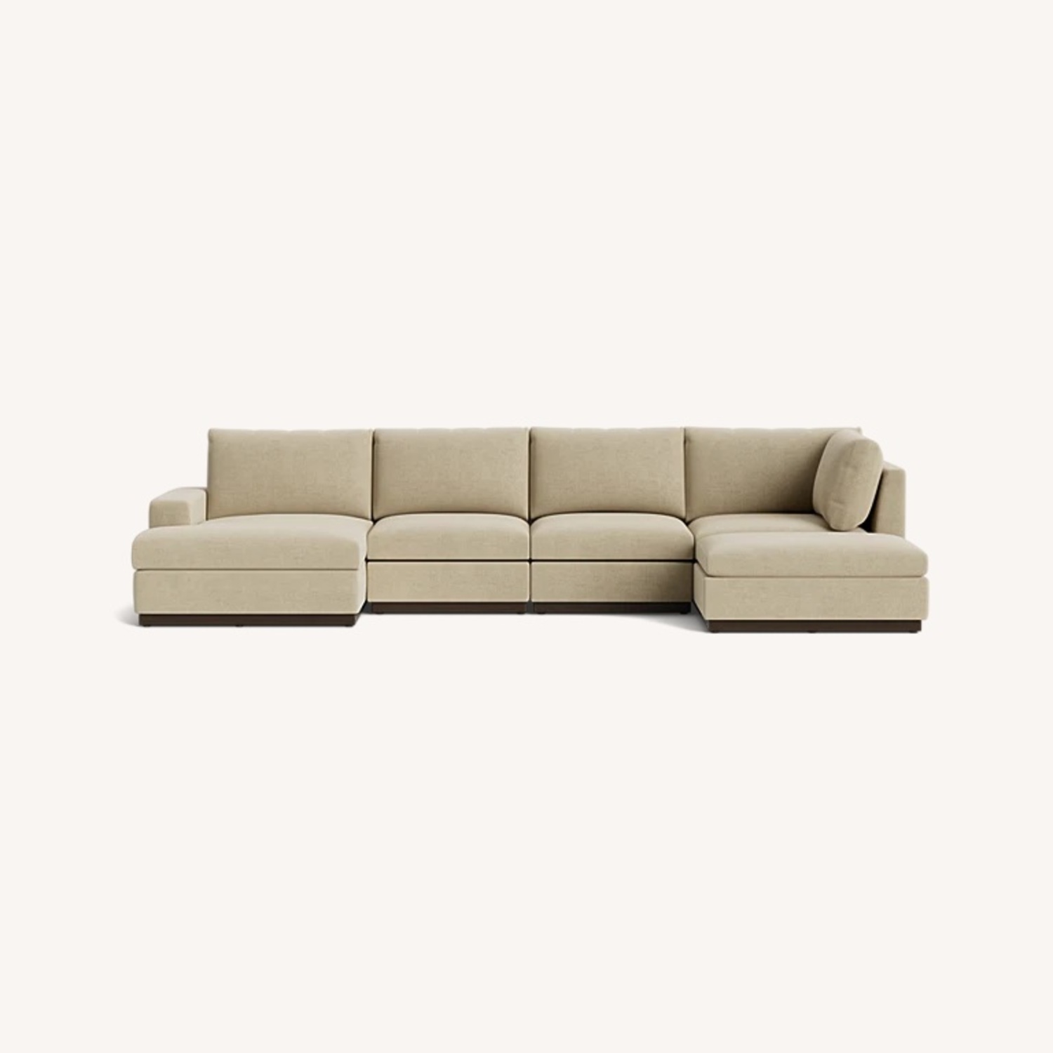 Joybird Holt Grand Sectional Beige - image-5