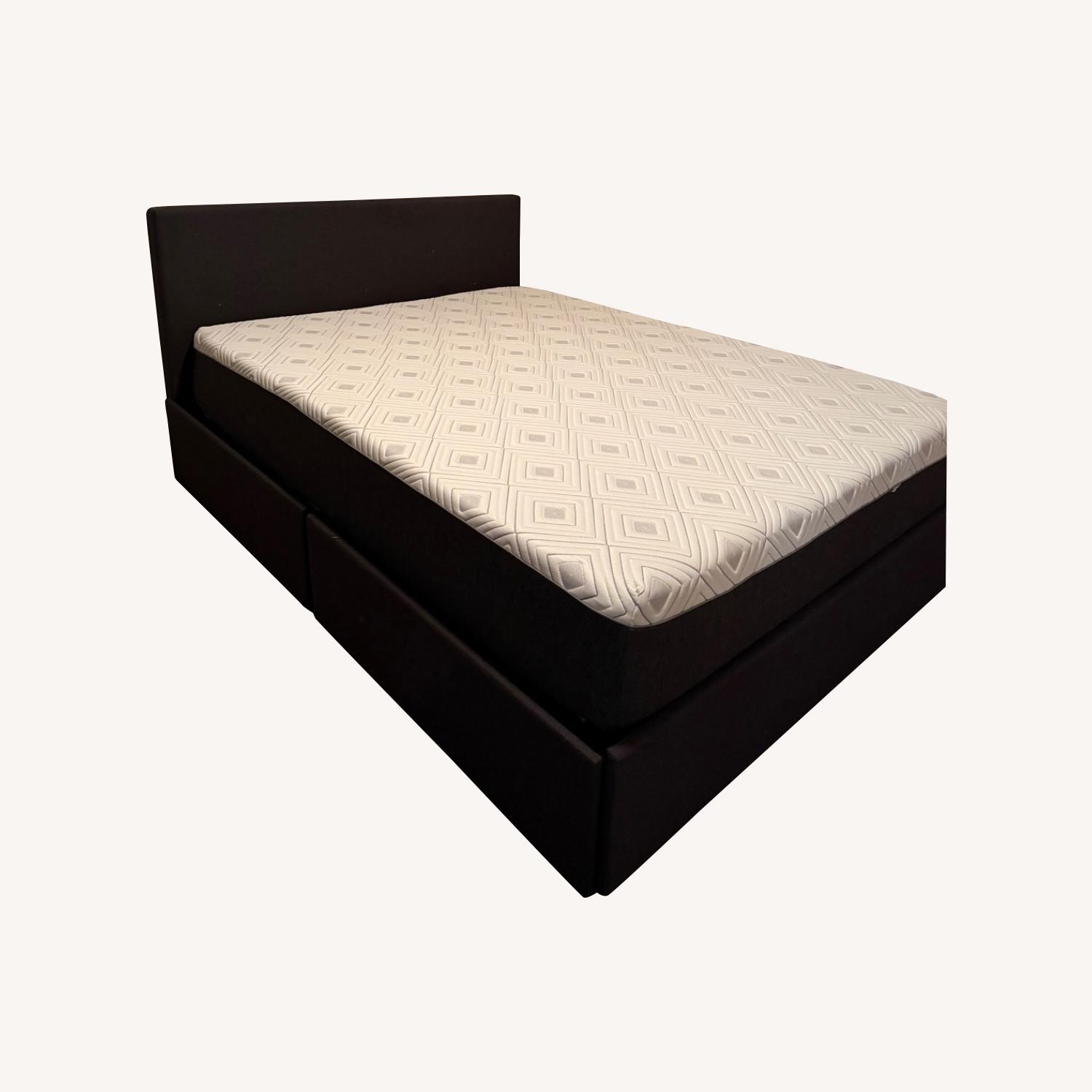 Sealey Dark Gray Bed Frame - image-0