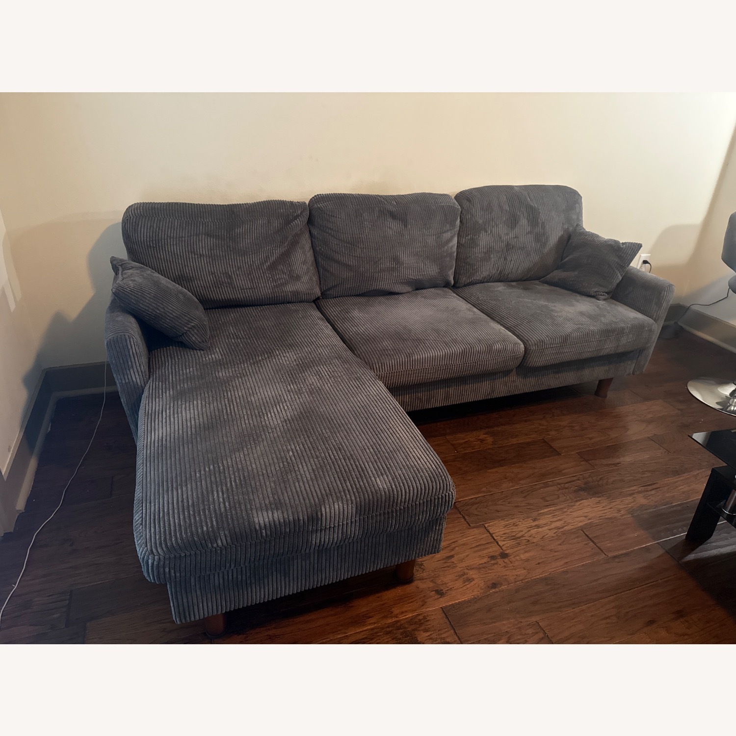 Dark Gray Sectional - image-3