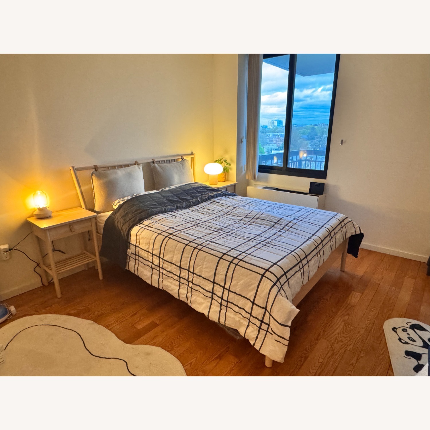 IKEA BJÖRKSNÄS Wood Queen Bed Frame - image-1