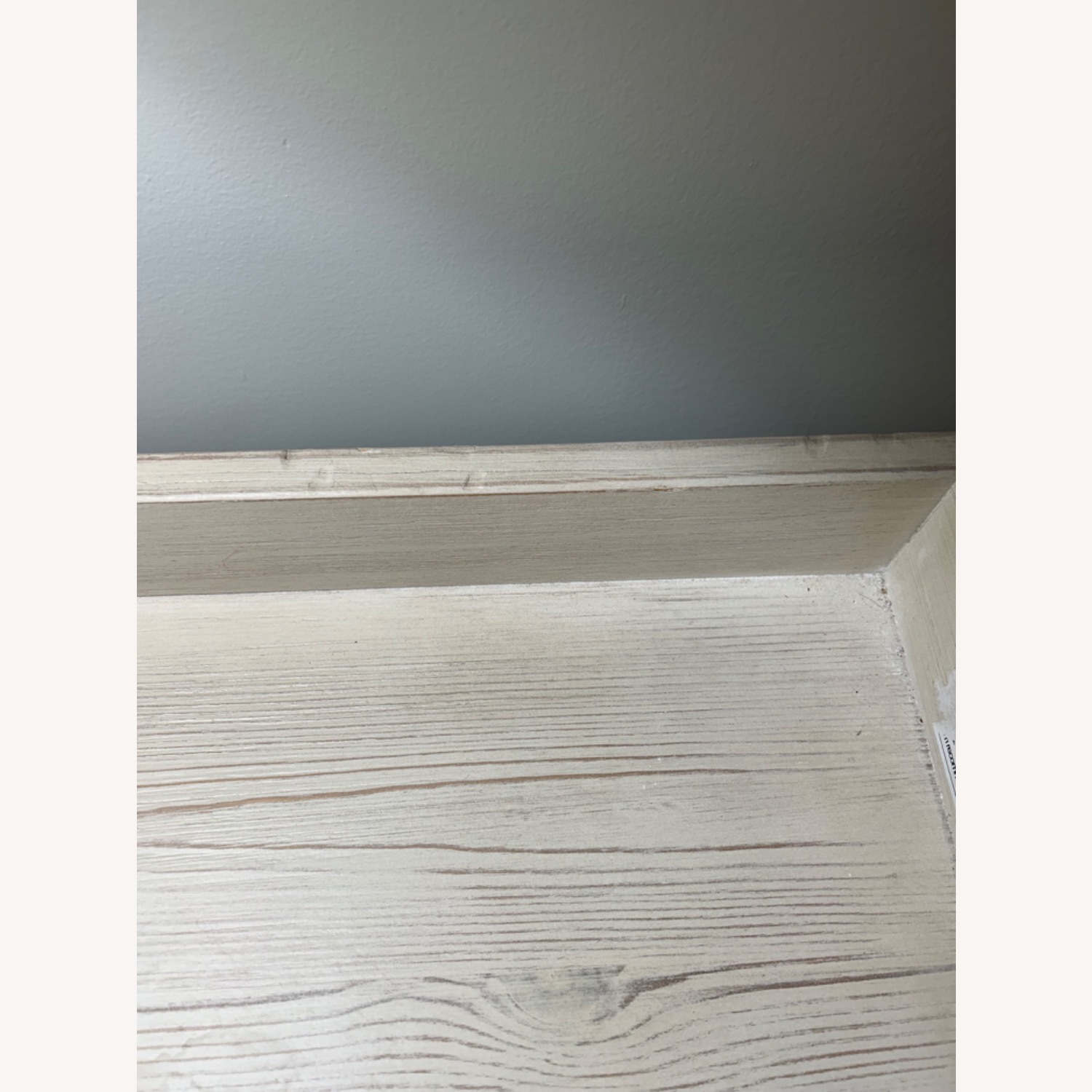 Pottery Barn Kids Weathered White Dresser &Topper - image-4