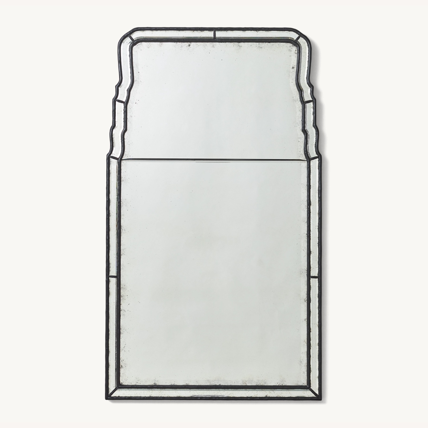 Restoration Hardware English Baroque Mirror - image-0