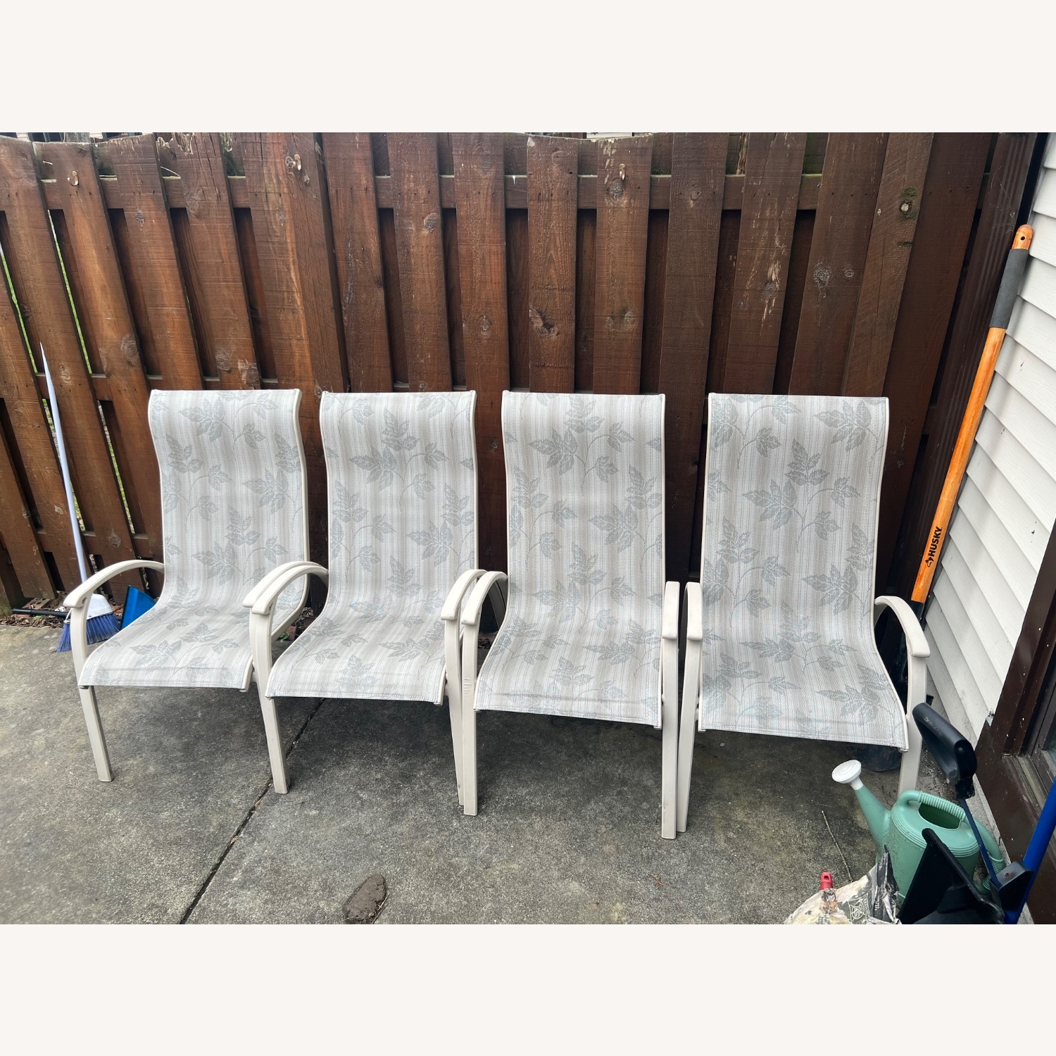 Patio Outdoor Chairs (4) - image-1