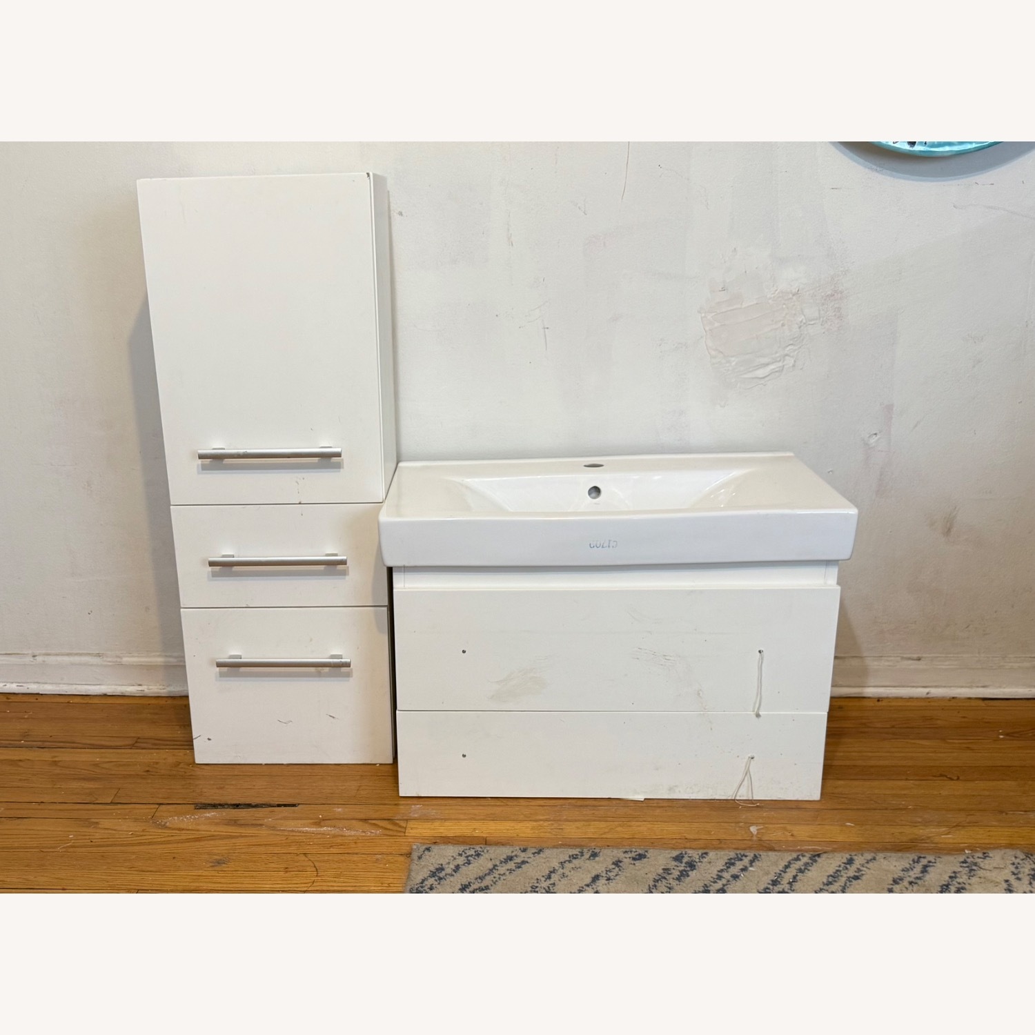 Wayfair Wink 30” Bathroom Sink and Side Cabinet - image-1