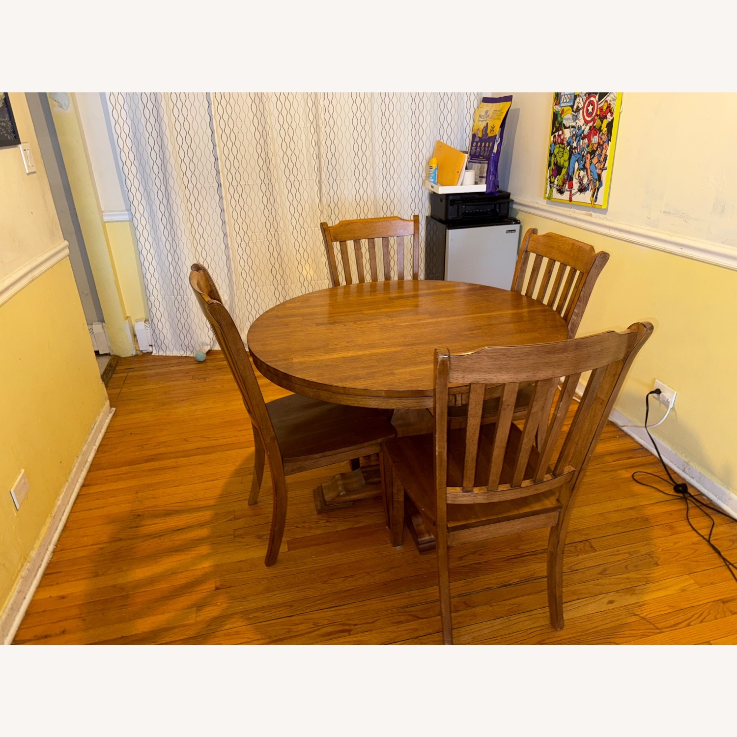 Dining Room Table Four Chairs - image-1