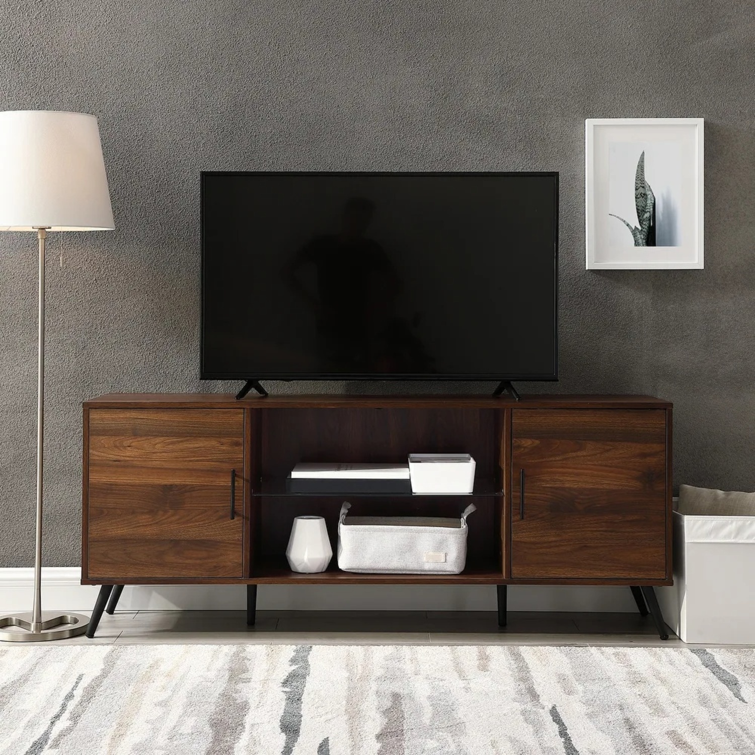 Overstock Carson Carrington 60" TV Stand - image-4