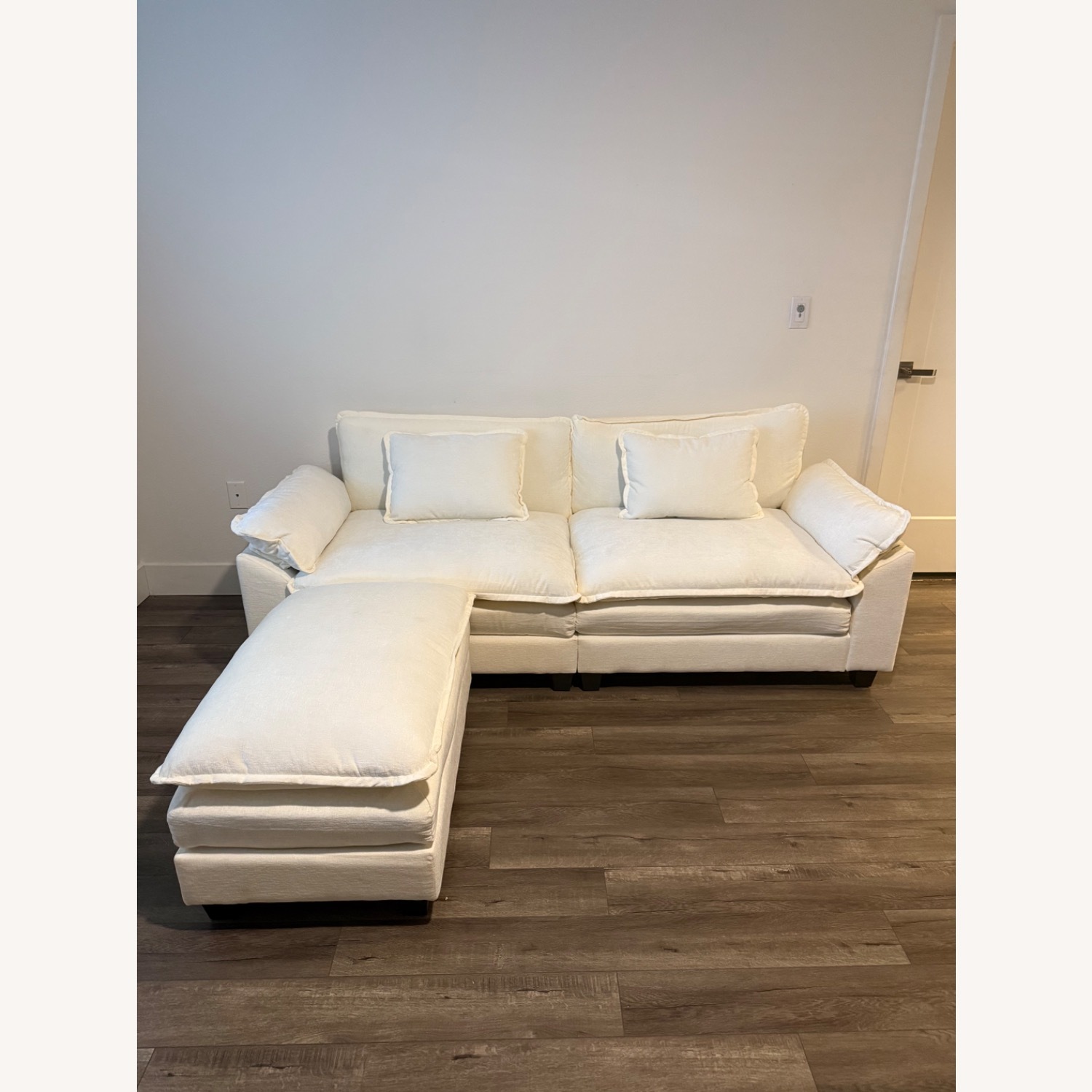Wayfair Cloud Couch Sectional Loveseat Sofa with Ottoman - image-2