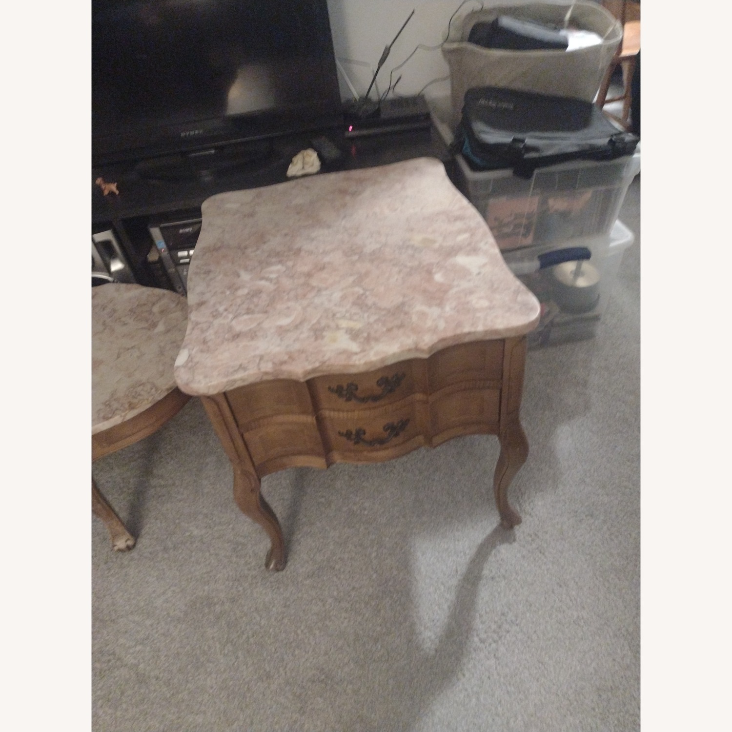 1960' Vintage Hammary Coffee/End Tables Set - image-2