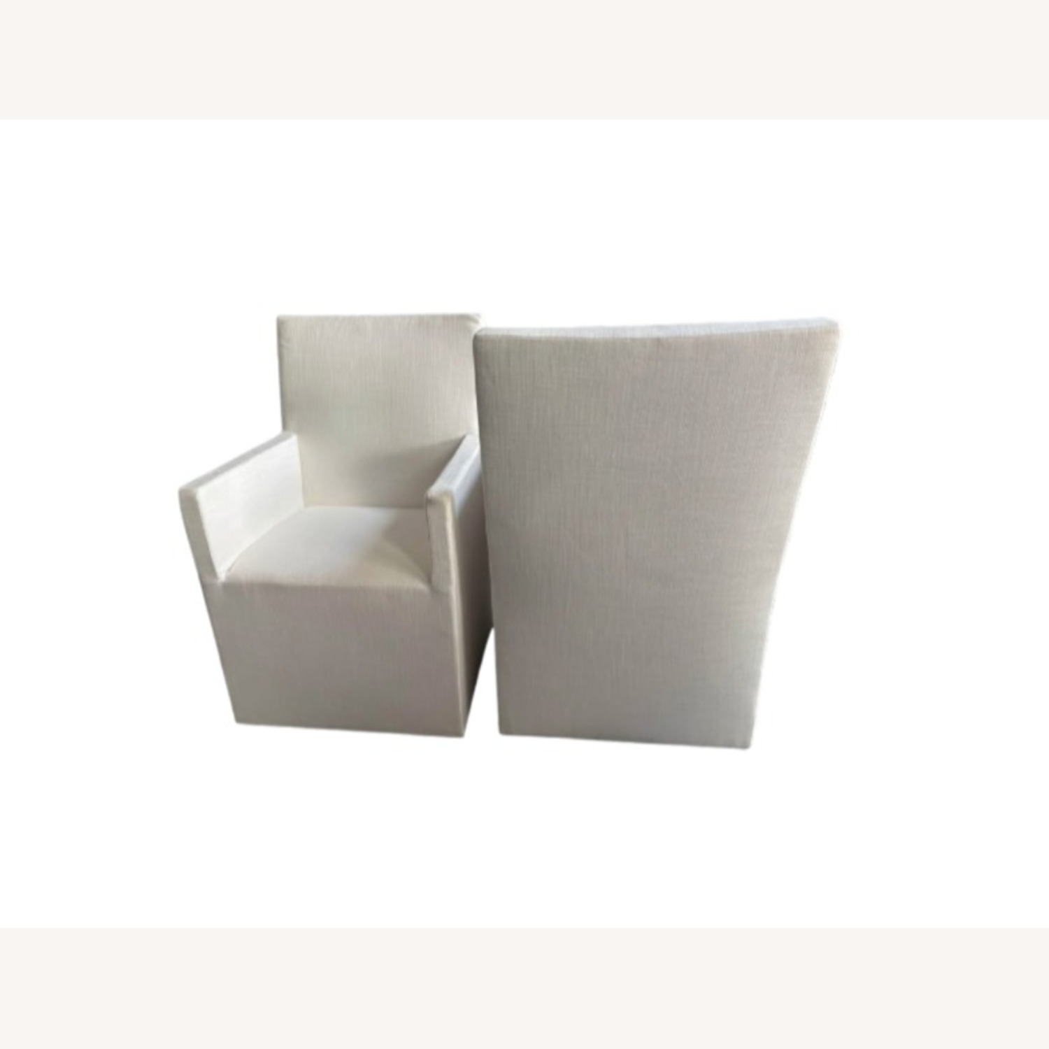 Restoration Hardware Ellison High-Back Fabric Dining Chairs, 6 Set  - image-8