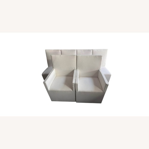 Used Restoration Hardware Ellison High-Back Fabric Dining Chairs, 6 Set  for sale on AptDeco