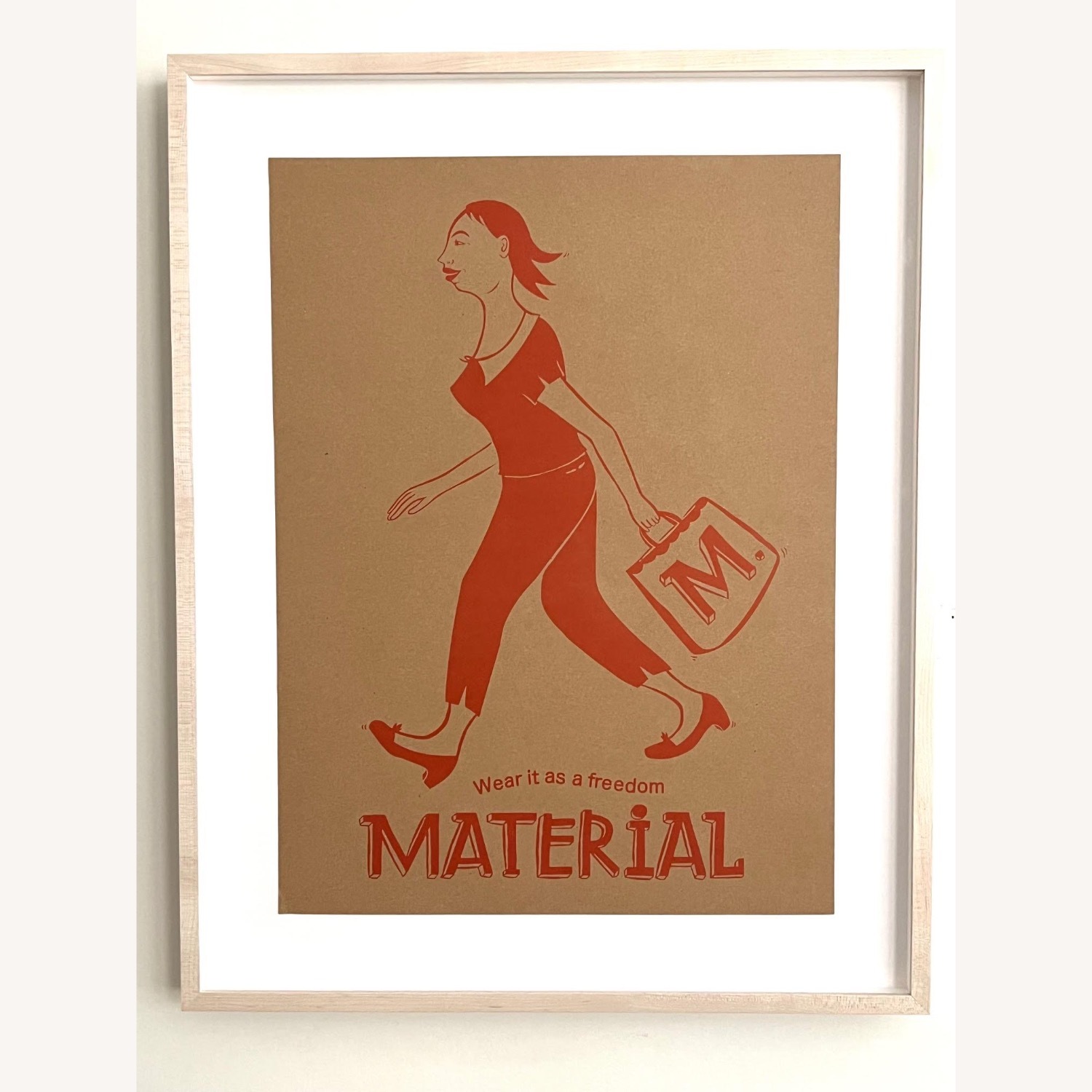 MARGARET KILGALLEN- Framed Original Print, 2019. - image-1