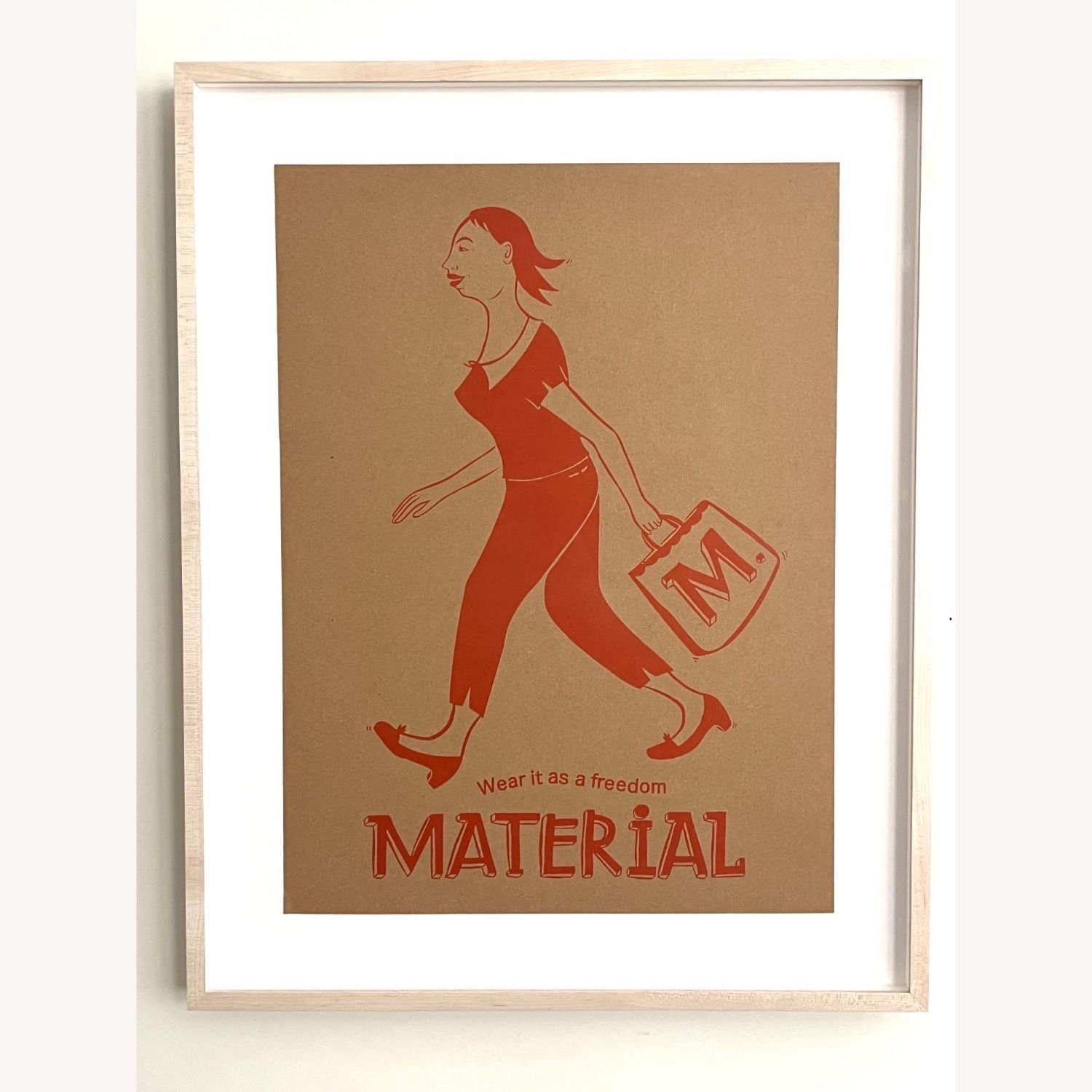 MARGARET KILGALLEN- Framed Original Print, 2019. - image-7