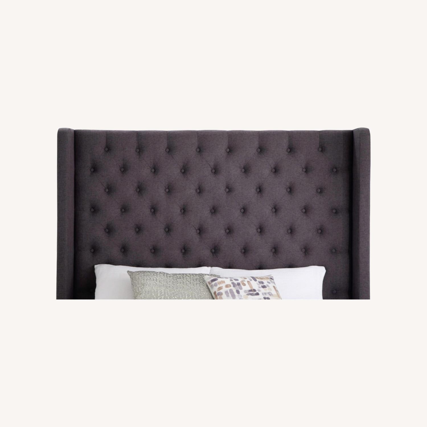 Gray Headboard - image-0