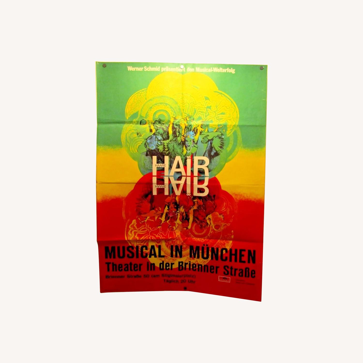 Hair Musical in Munchen Poster Theater - image-0